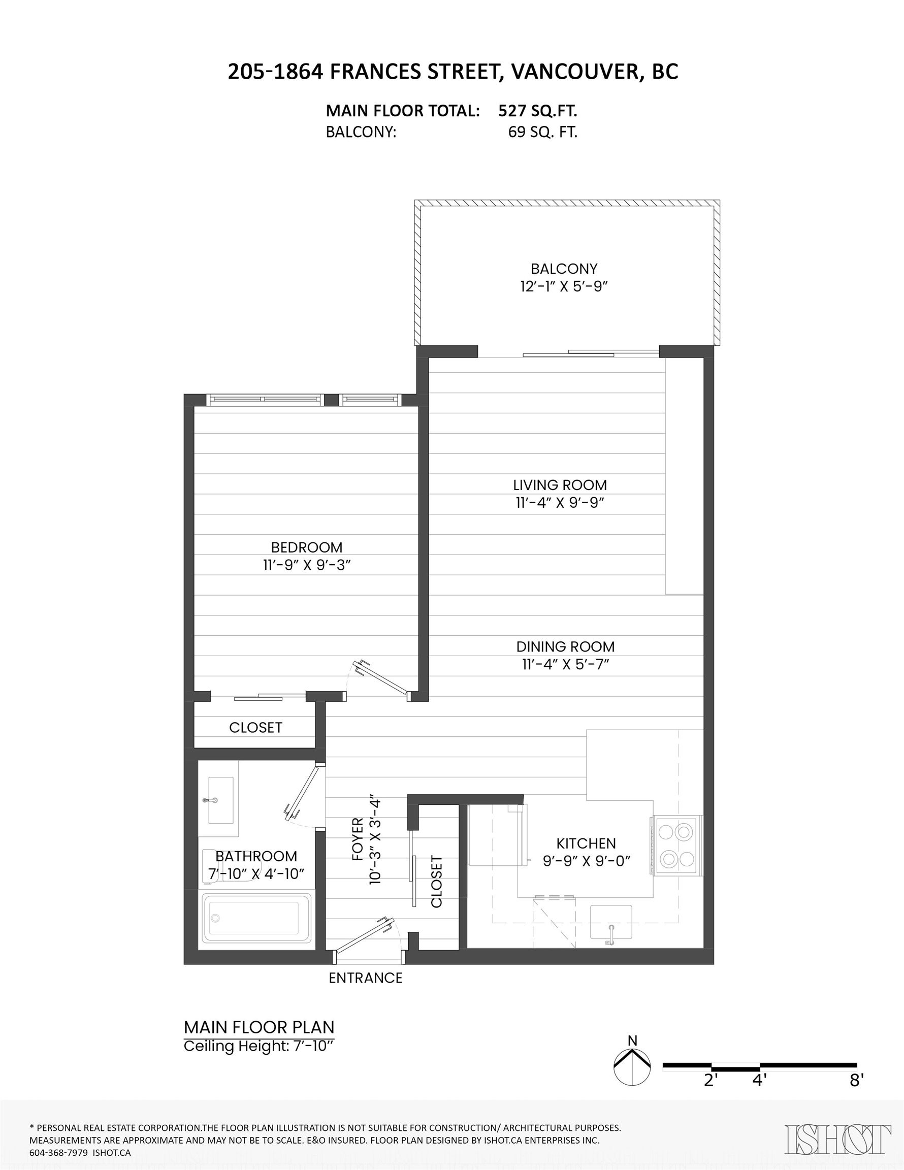205 1864 FRANCES STREET Unit: 205