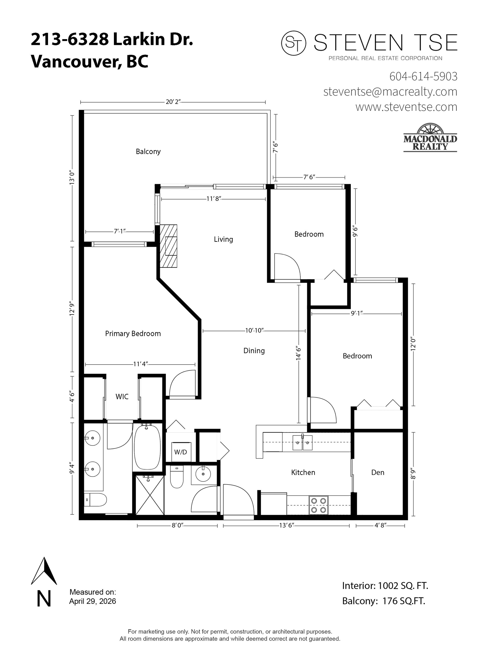 213 6328 LARKIN DRIVE Unit: 213