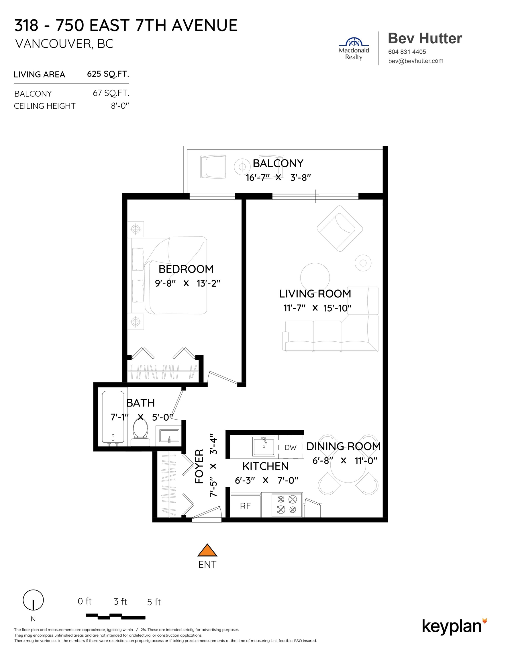 318 750 E 7TH AVENUE Unit: 318