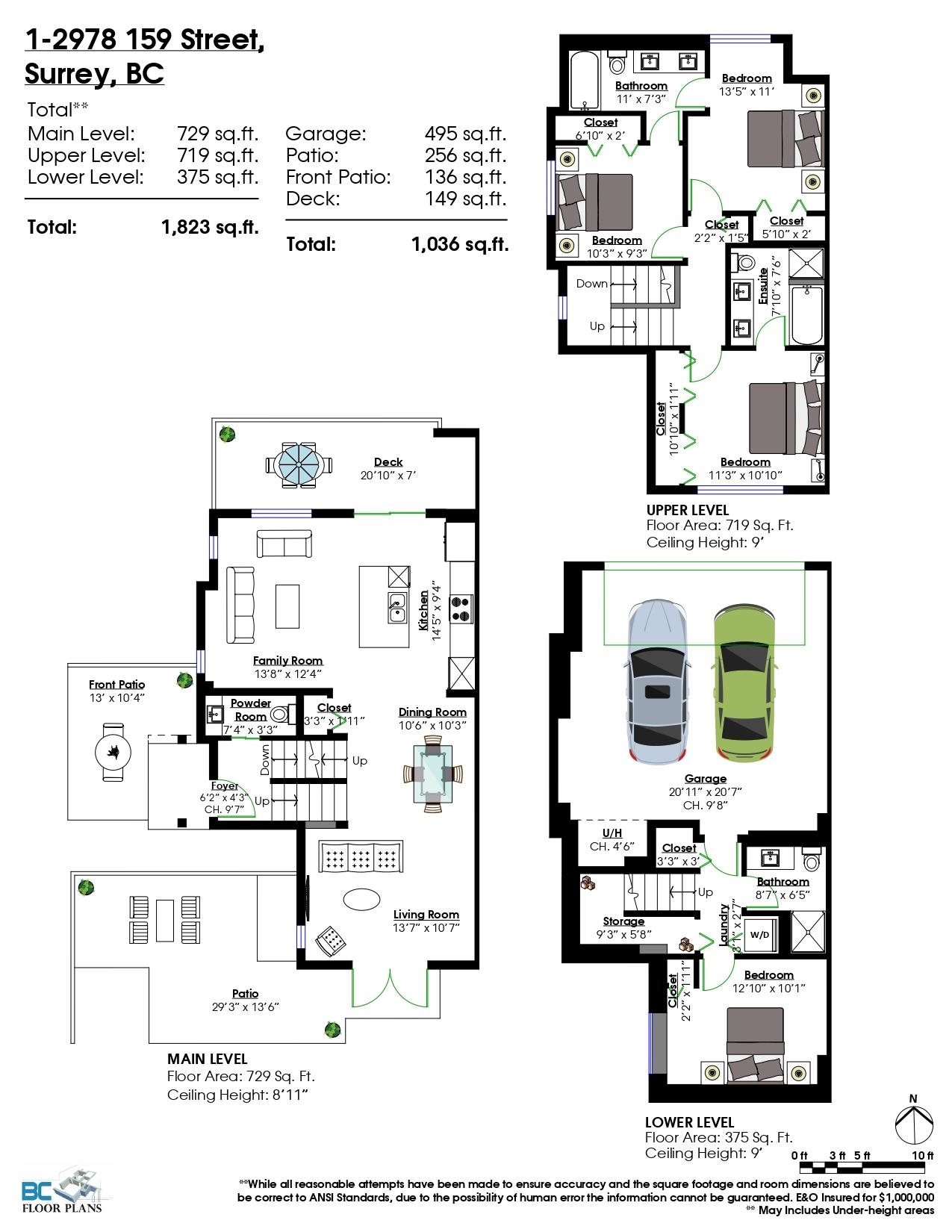 1 2978 159 STREET Unit: 1