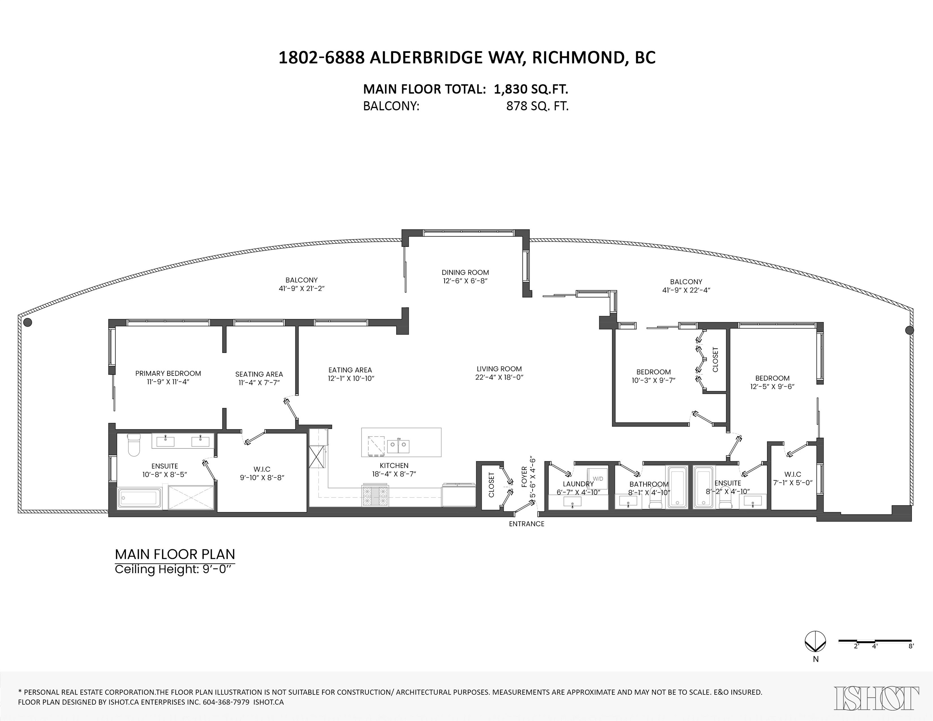 1802 6888 ALDERBRIDGE WAY Unit: 1802
