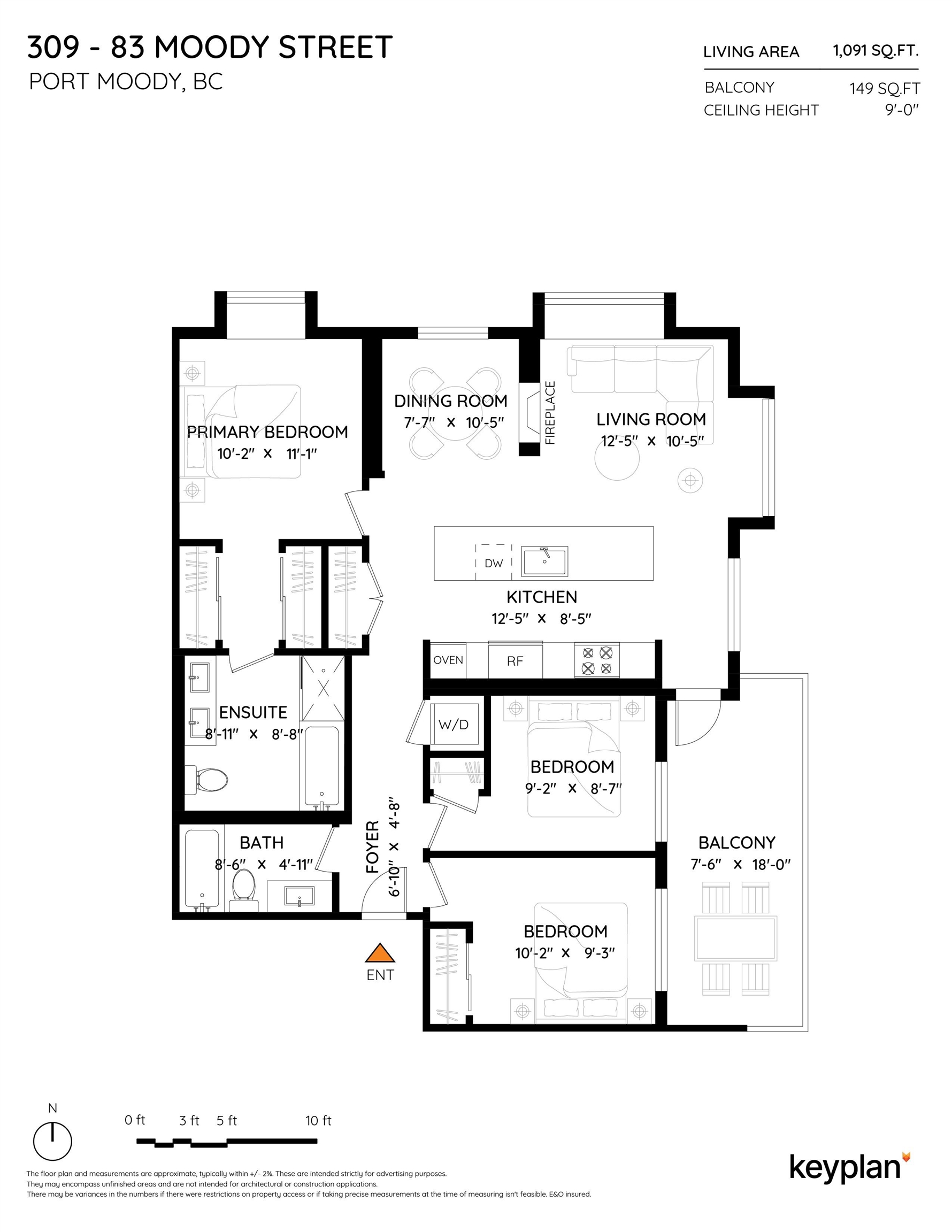 309 83 MOODY STREET Unit: 309