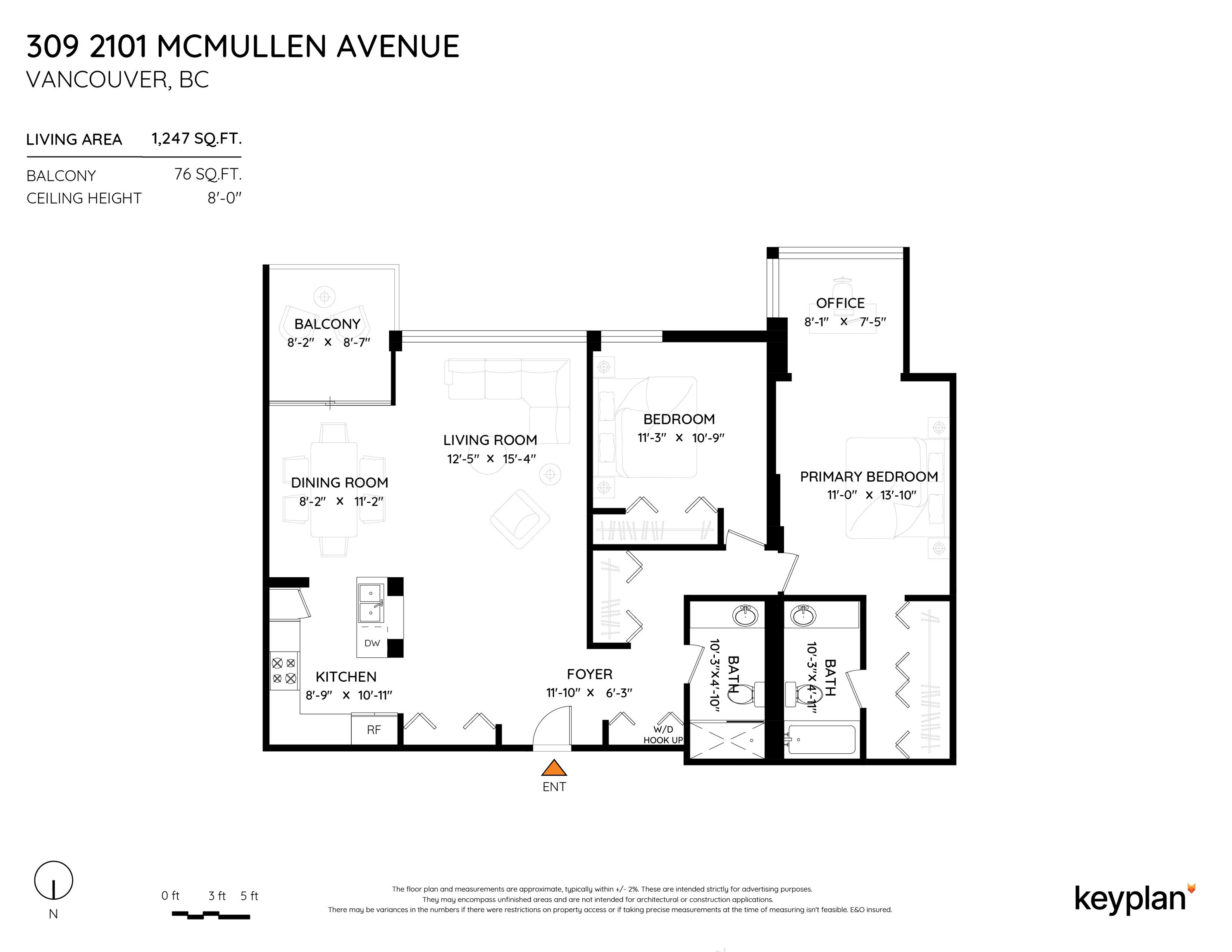 309 2101 MCMULLEN AVENUE Unit: 309