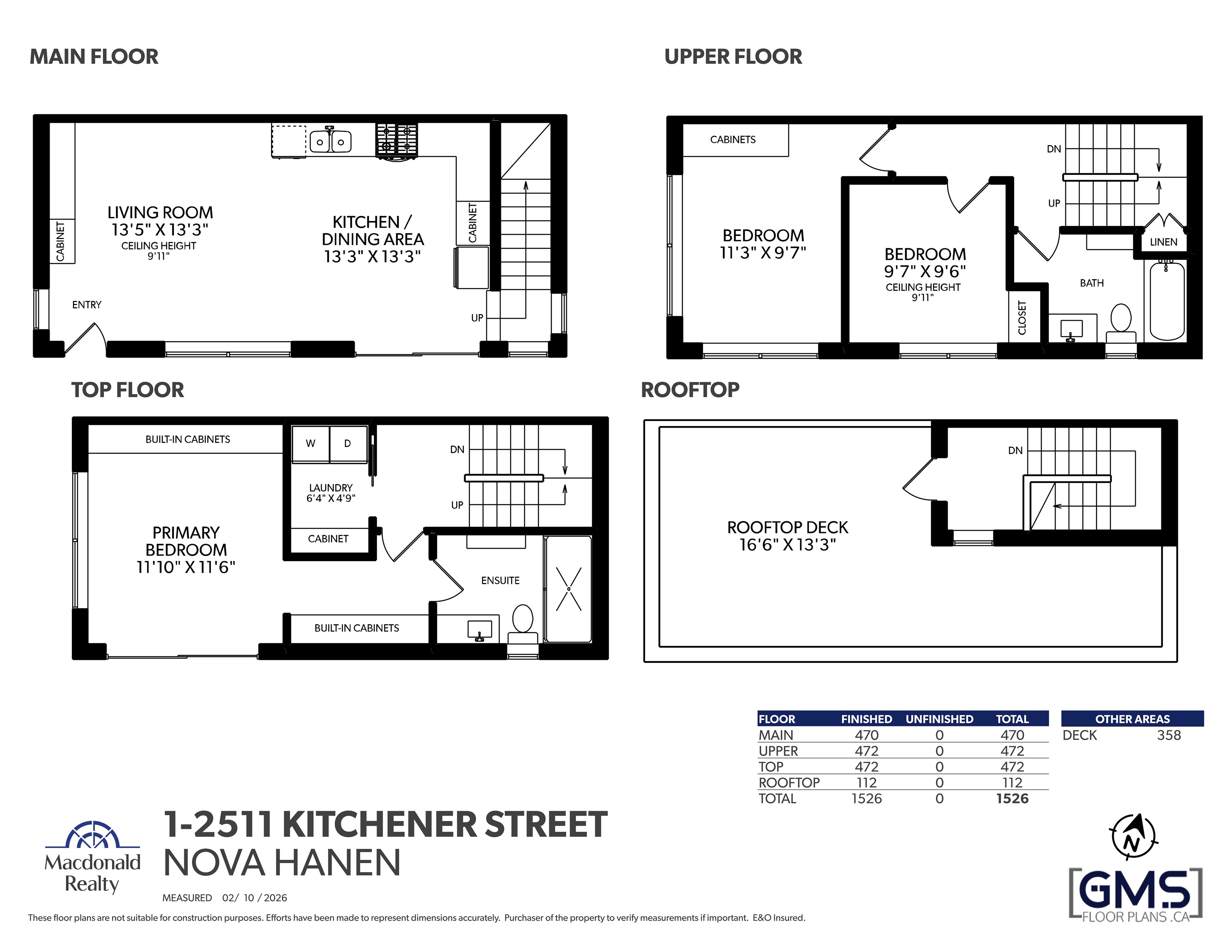 1 2511 KITCHENER STREET Unit: 1