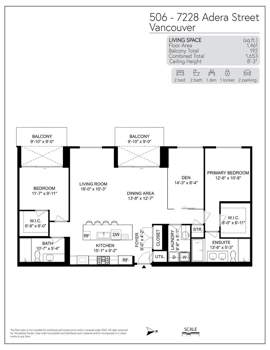 506 7228 ADERA STREET Unit: 506