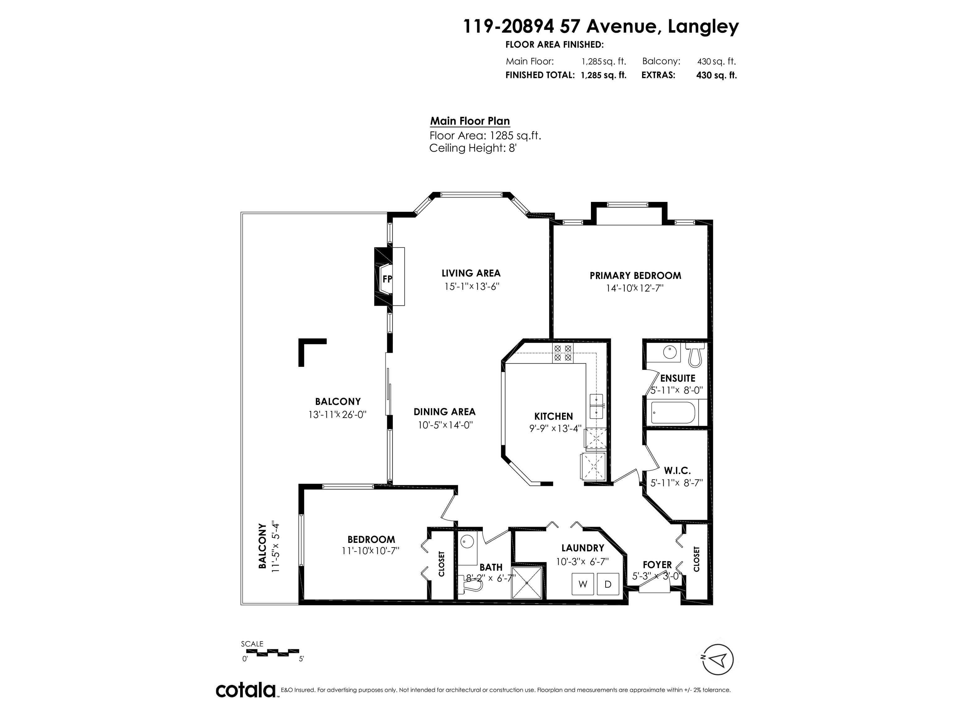 119 20894 57 AVENUE Unit: 119