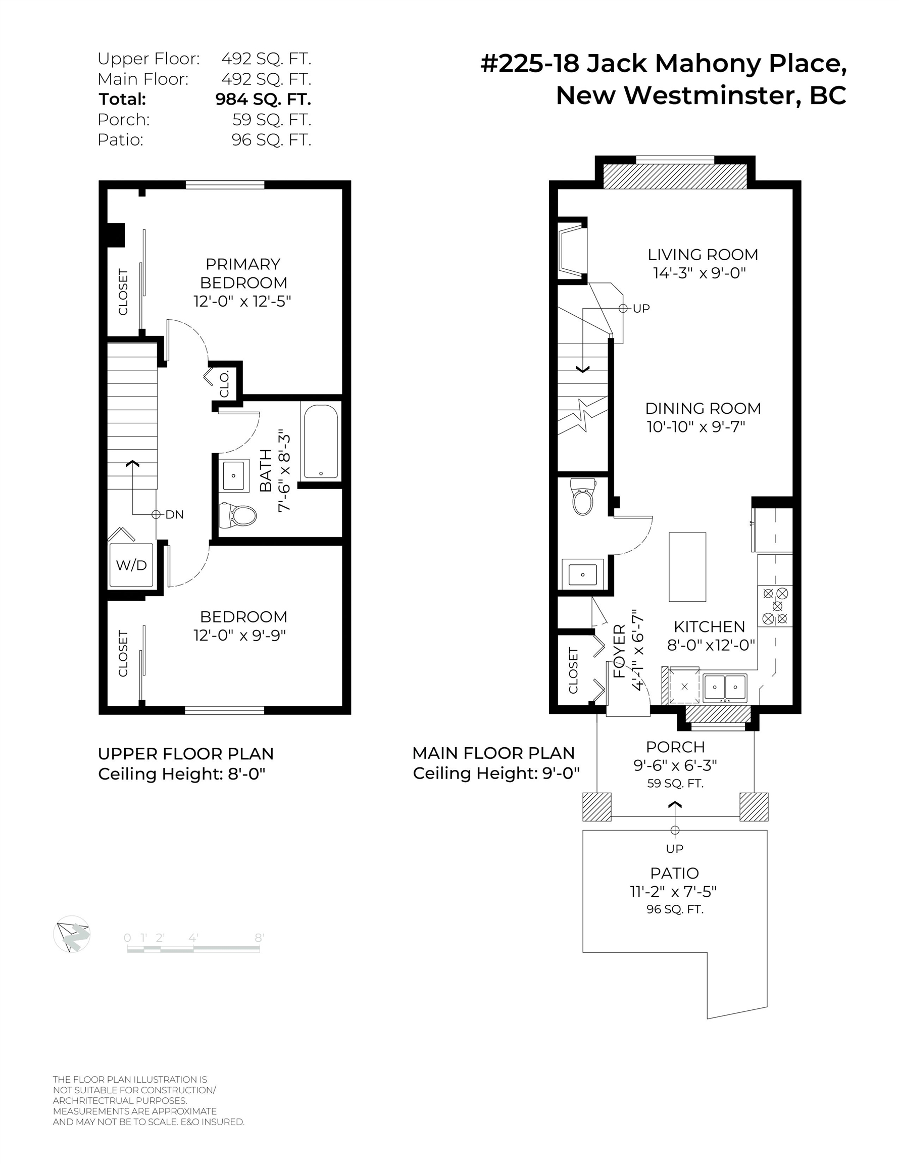 225 18 JACK MAHONY PLACE Unit: 225