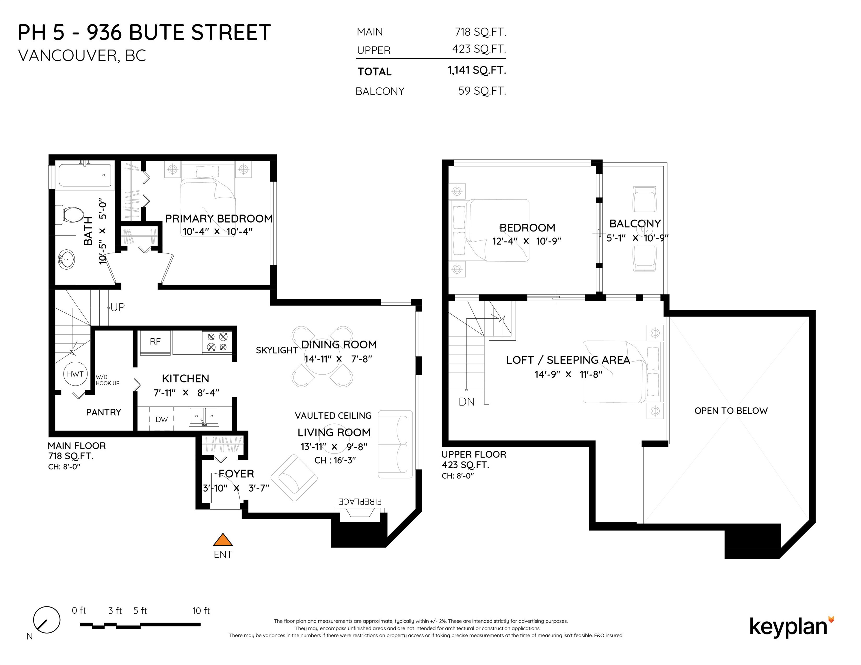 PH5 936 BUTE STREET