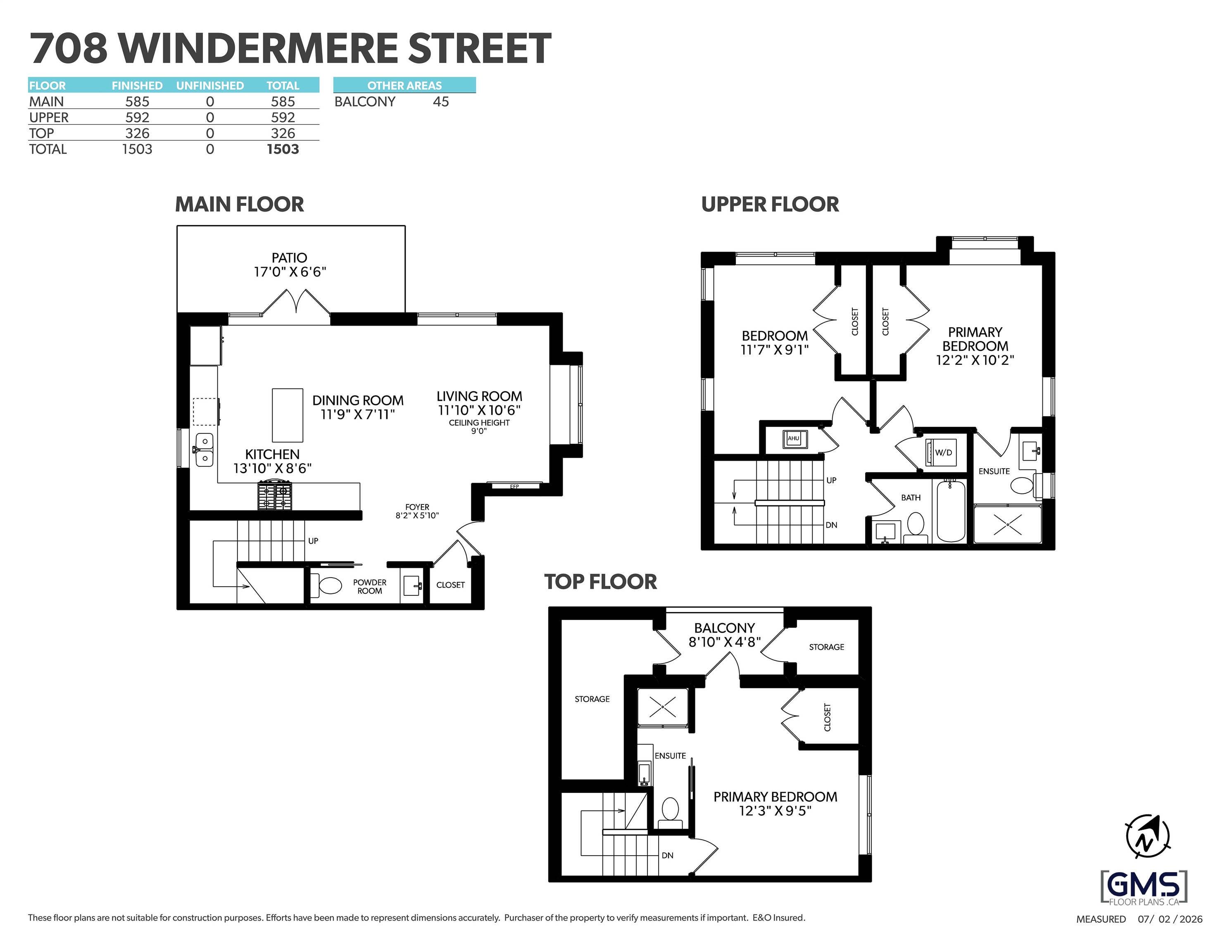 708 WINDERMERE STREET