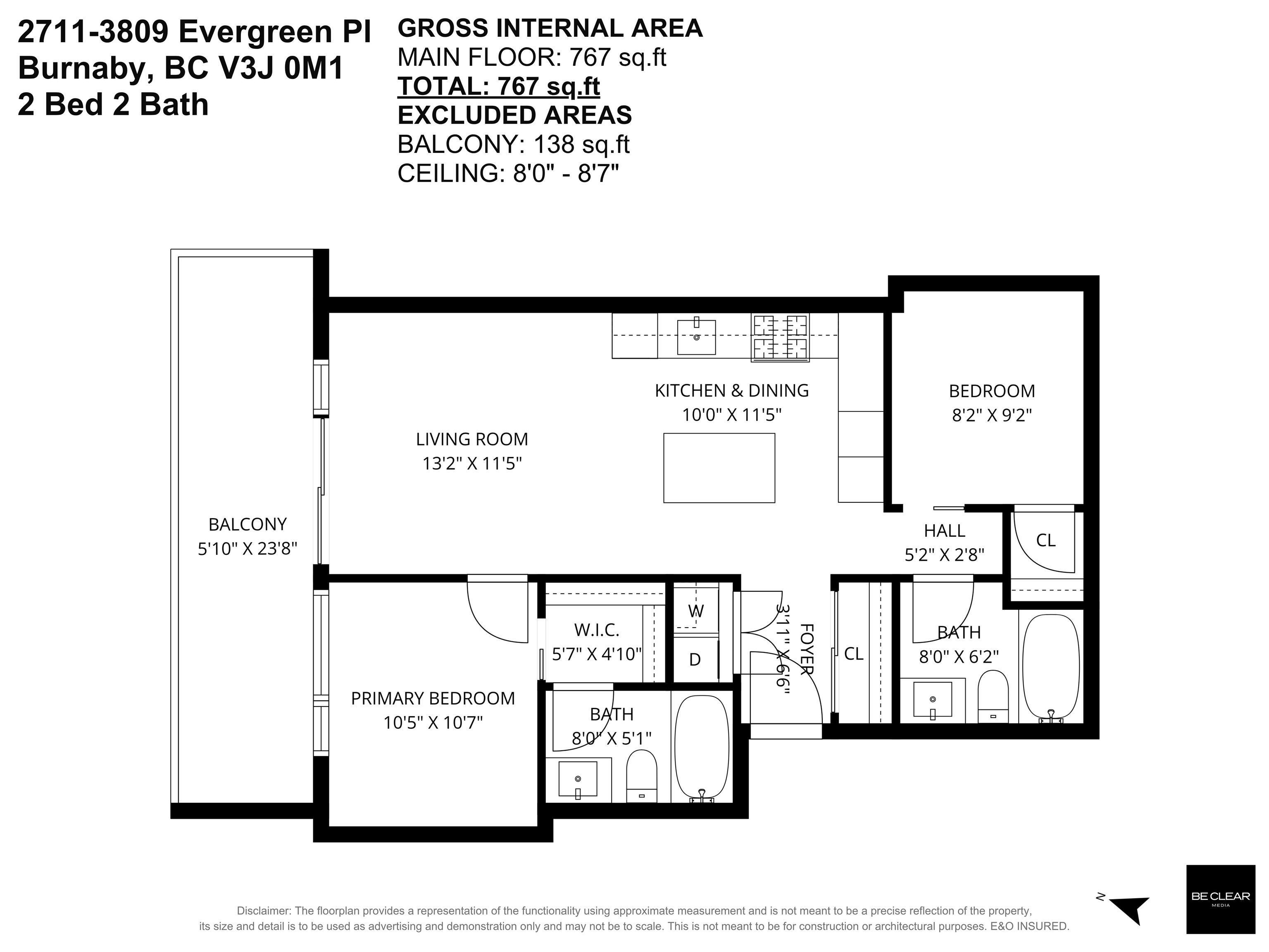 2711 3809 EVERGREEN PLACE