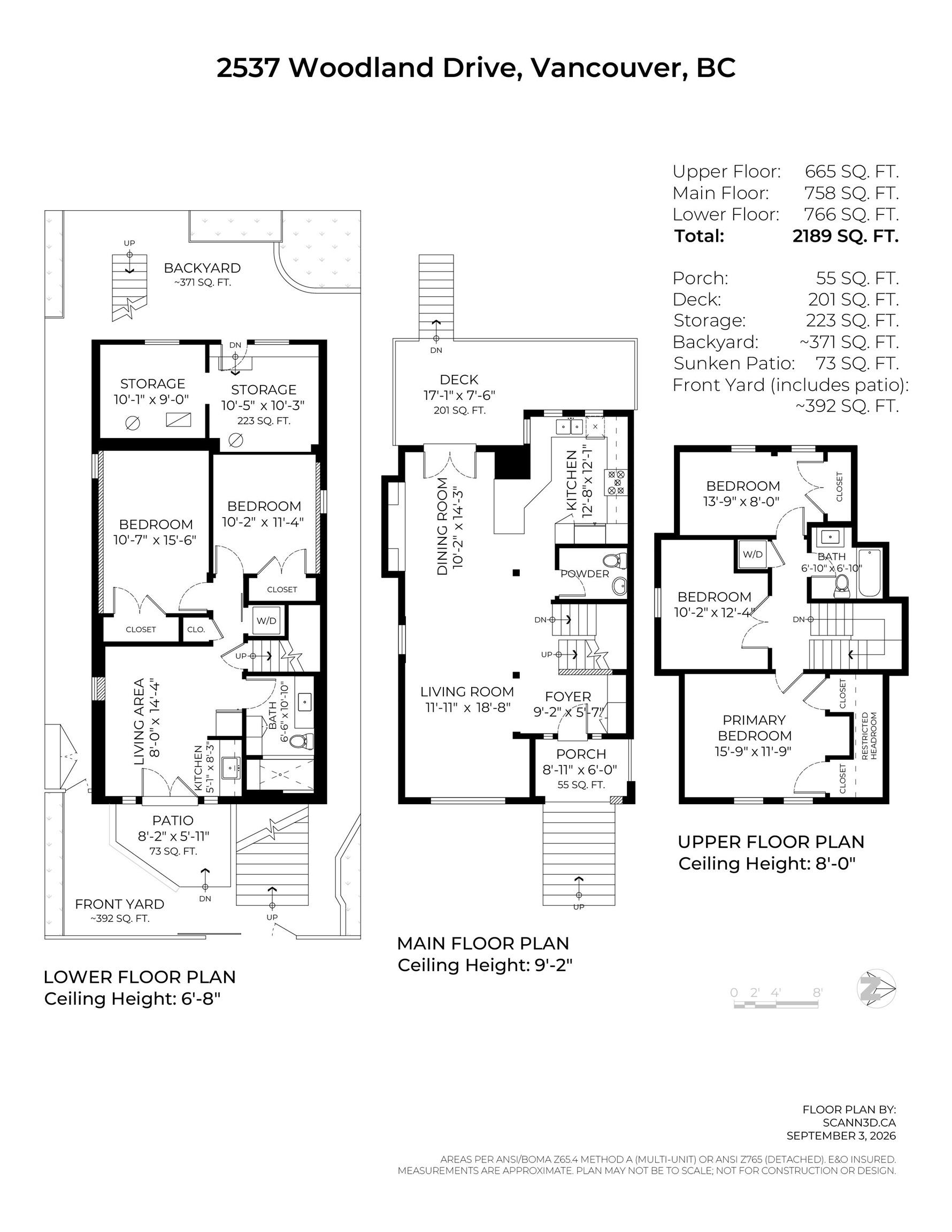 2537 WOODLAND DRIVE