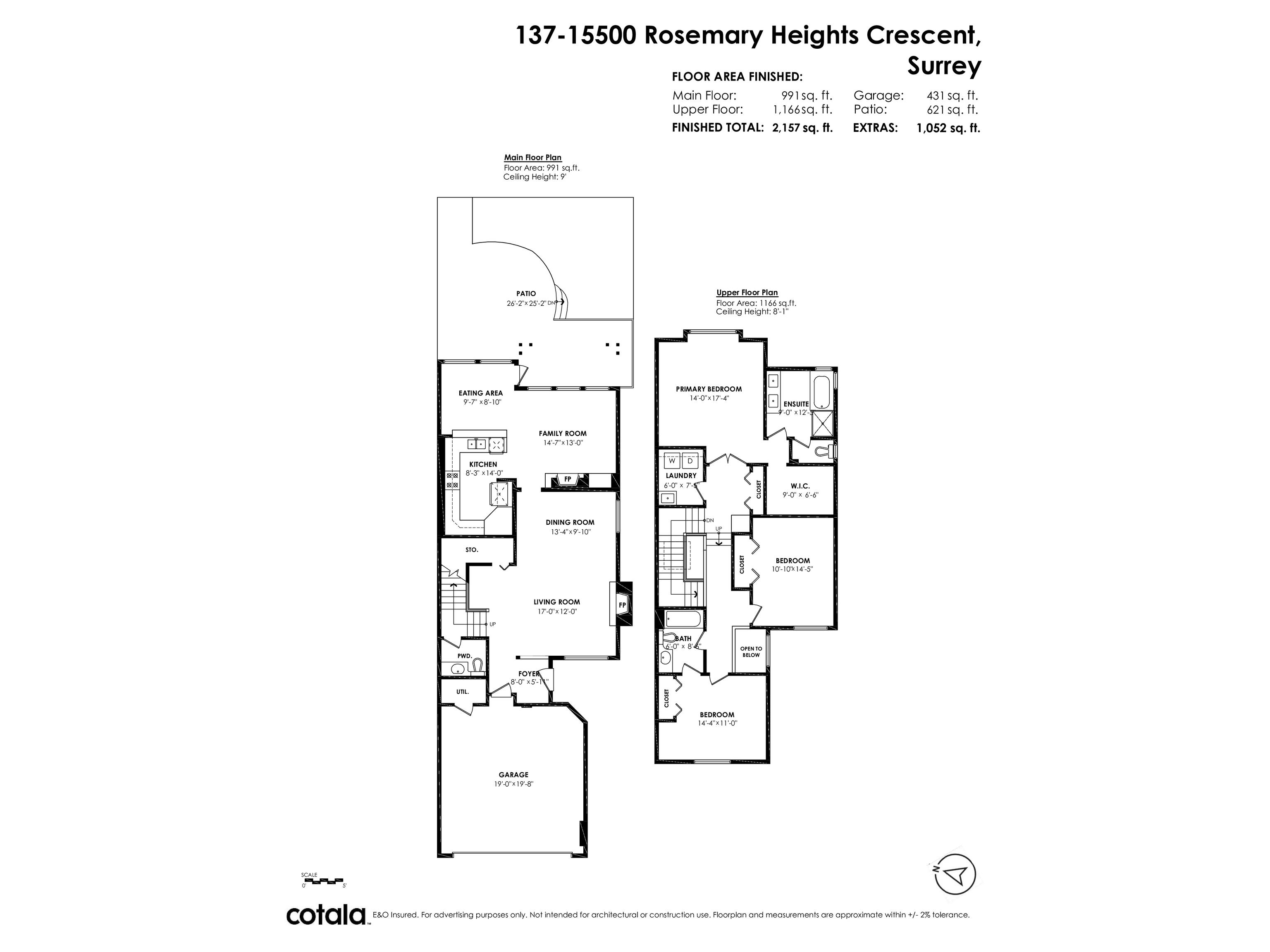 137 15500 ROSEMARY HEIGHTS CRESCENT