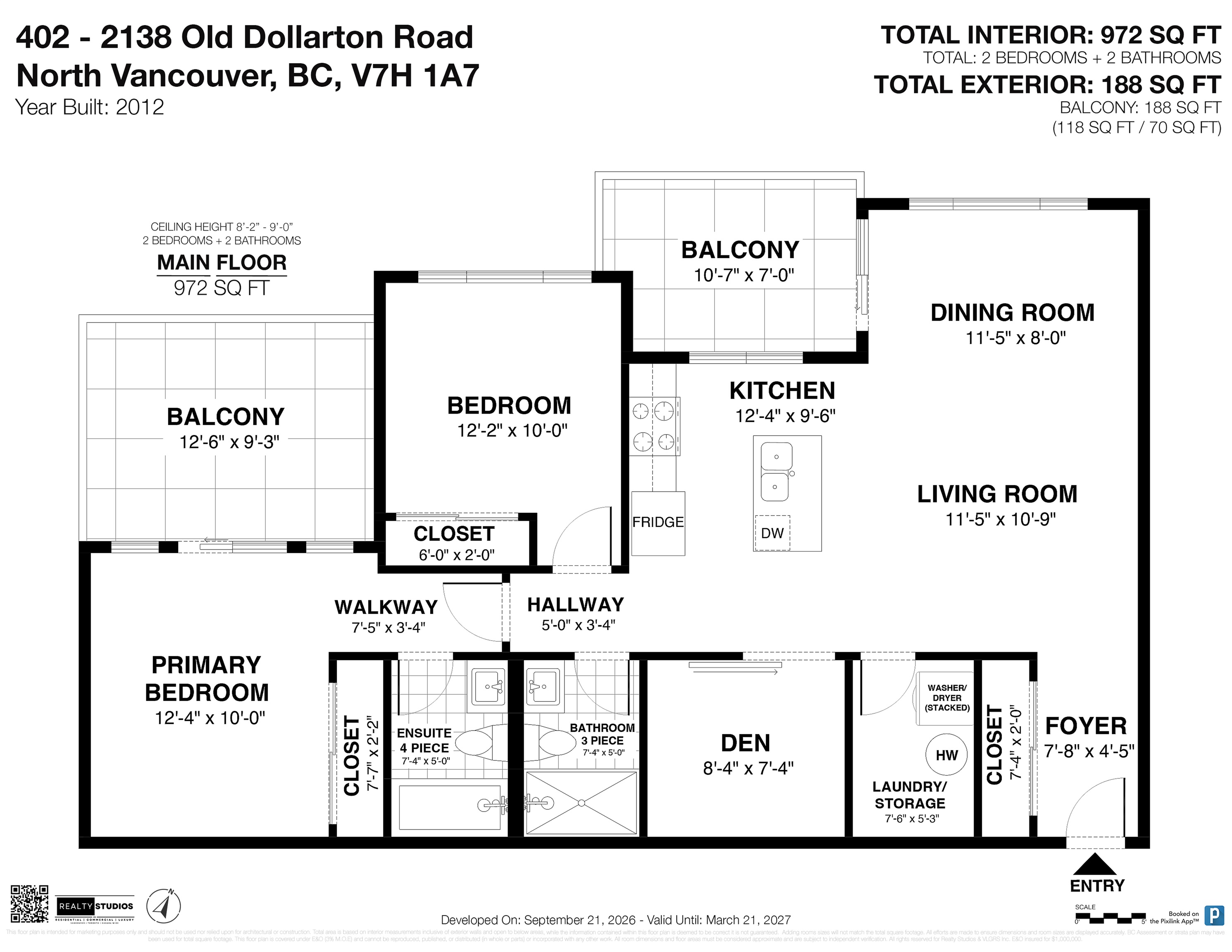 402 2138 OLD DOLLARTON ROAD