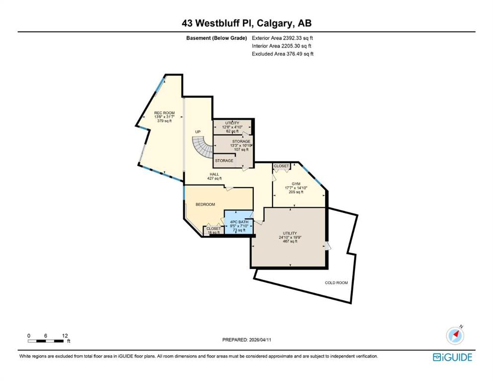 43 Westbluff Place