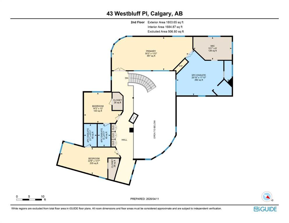 43 Westbluff Place