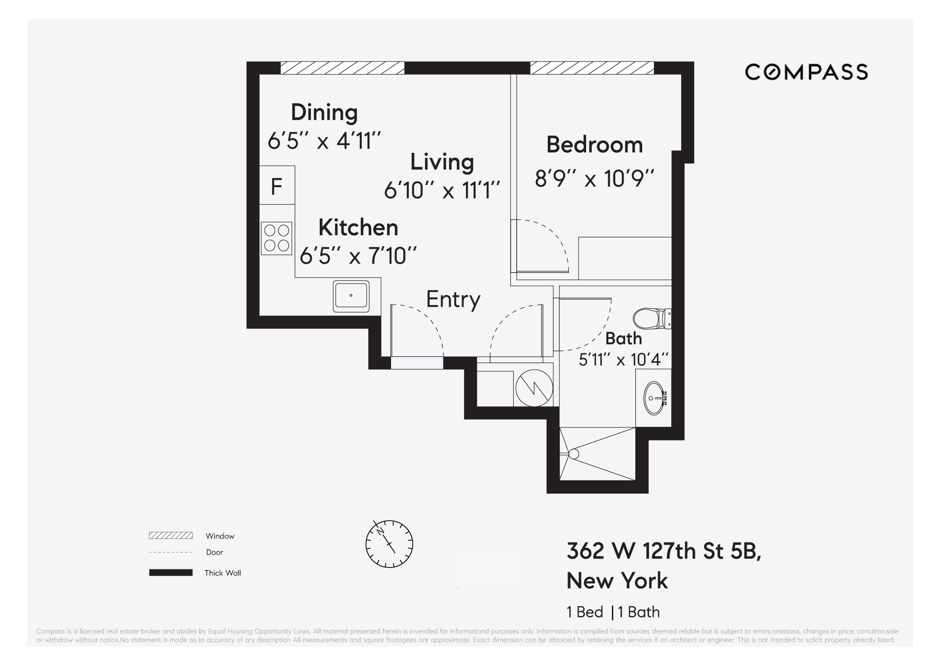 362 W 127th Street 5B