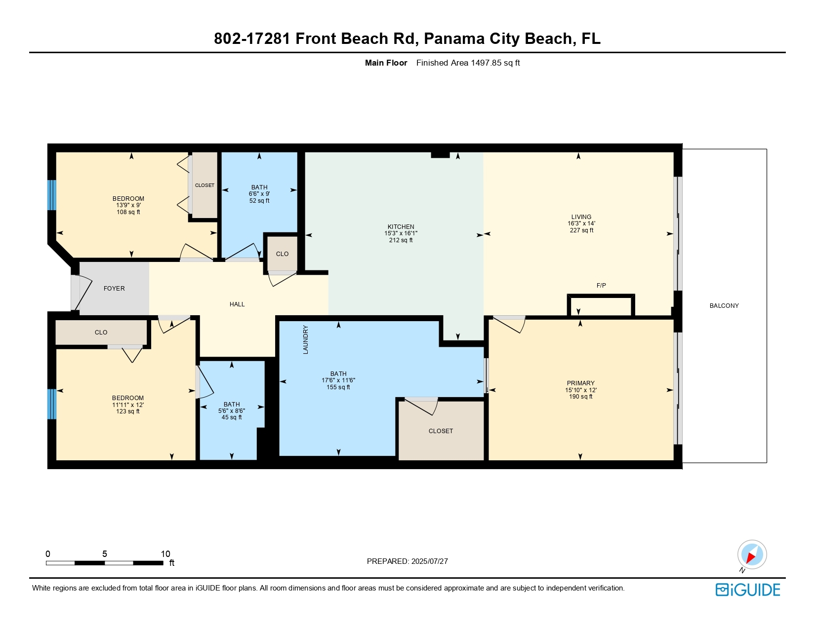 17281 Front Beach Road, UNIT 802
