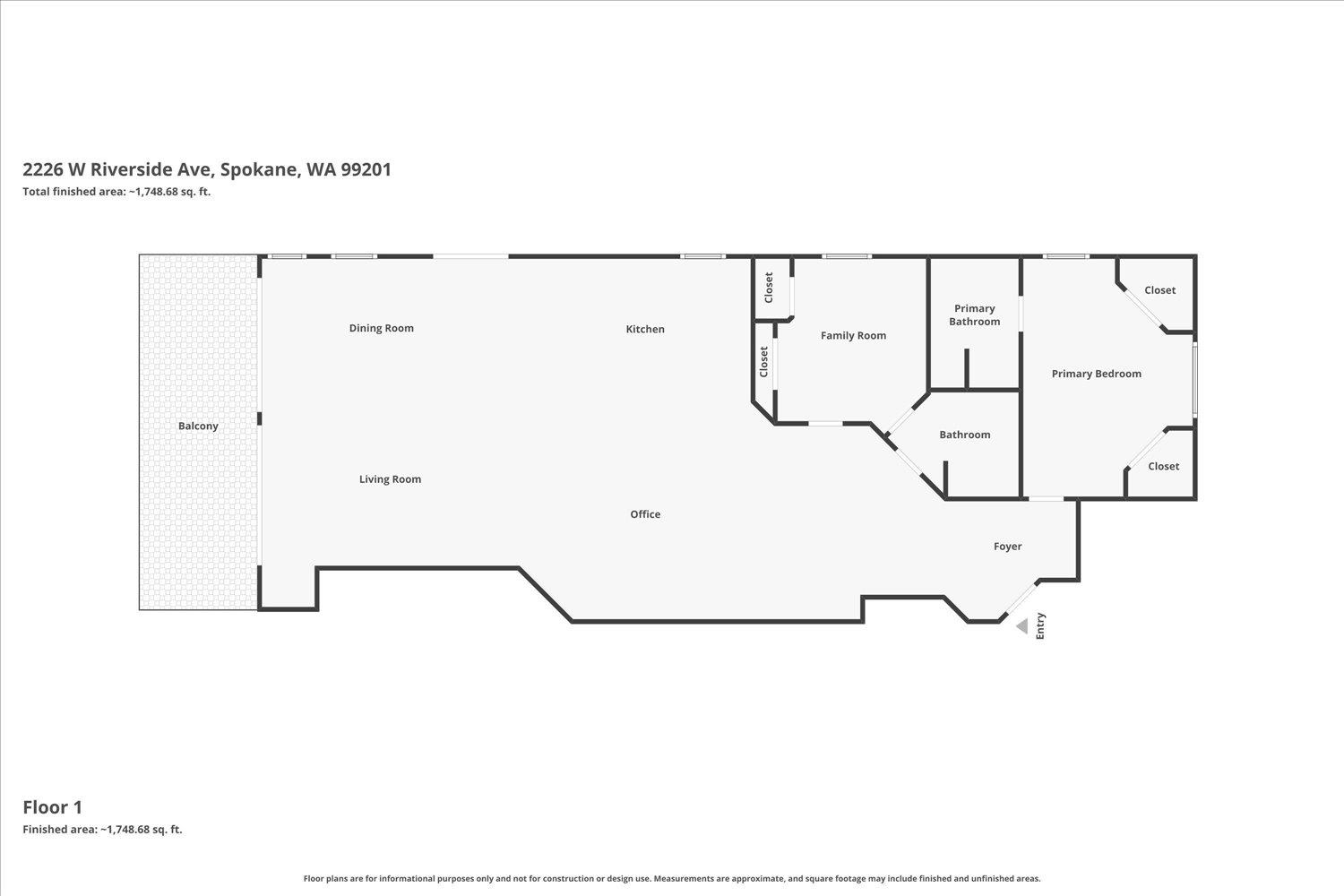 2226 W Riverside #102 Ave