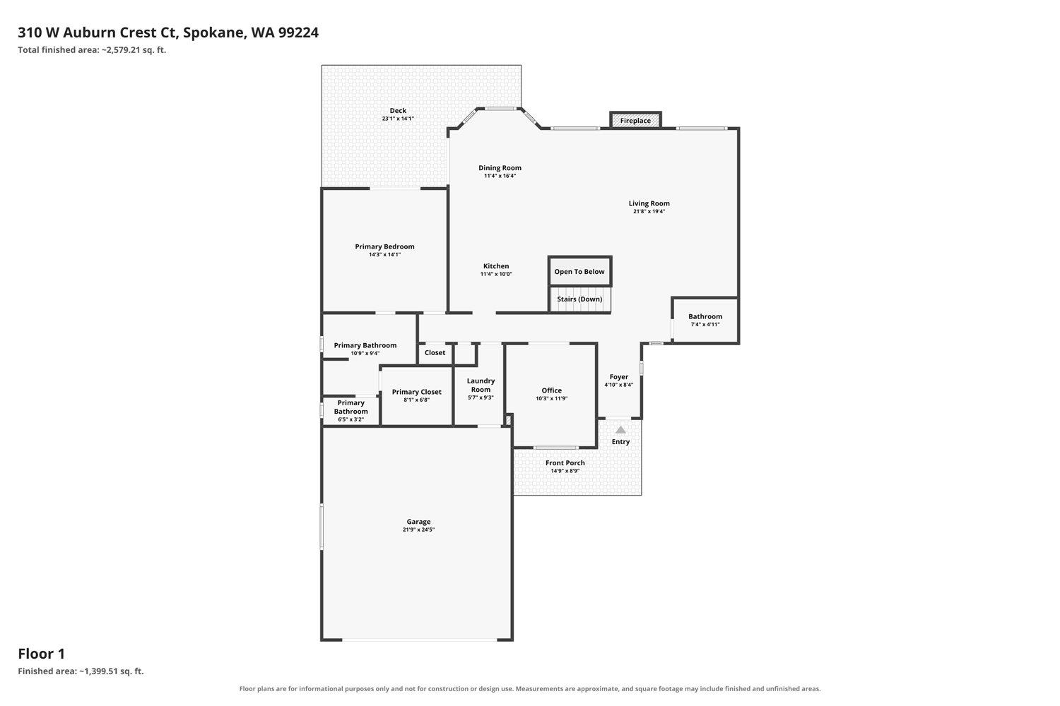 310 W AUBURN CREST Ct
