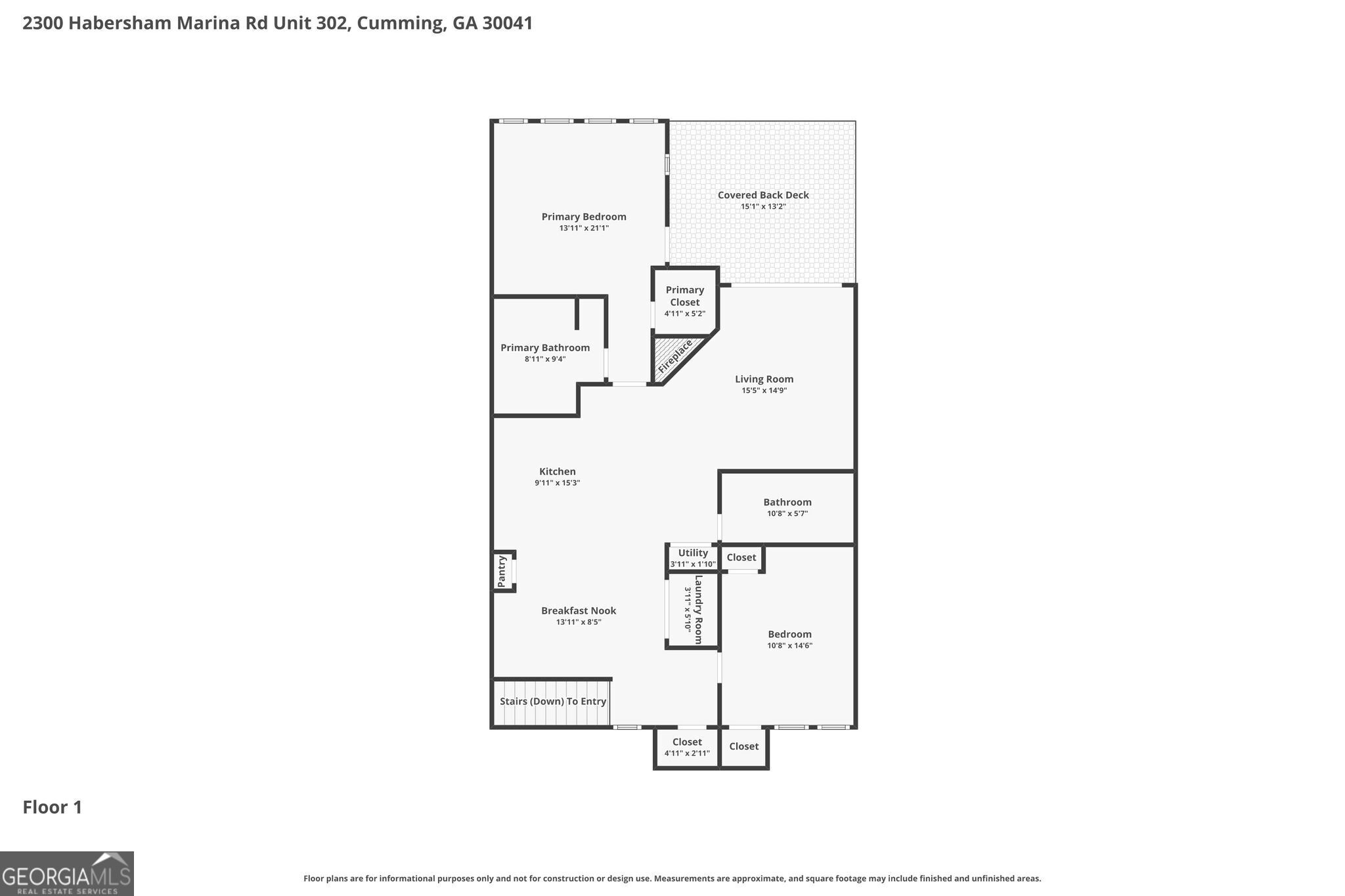 2300 Habersham Marina Road # 302