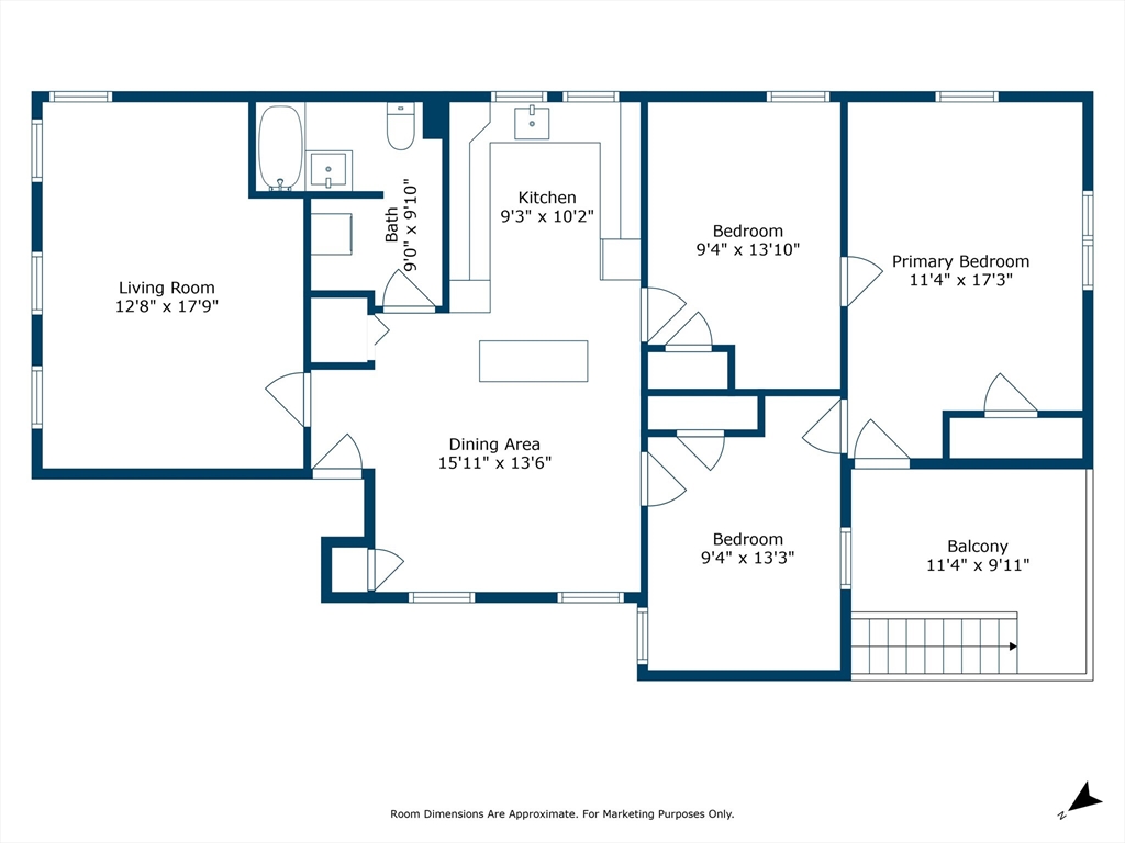 58 Central Street # 2