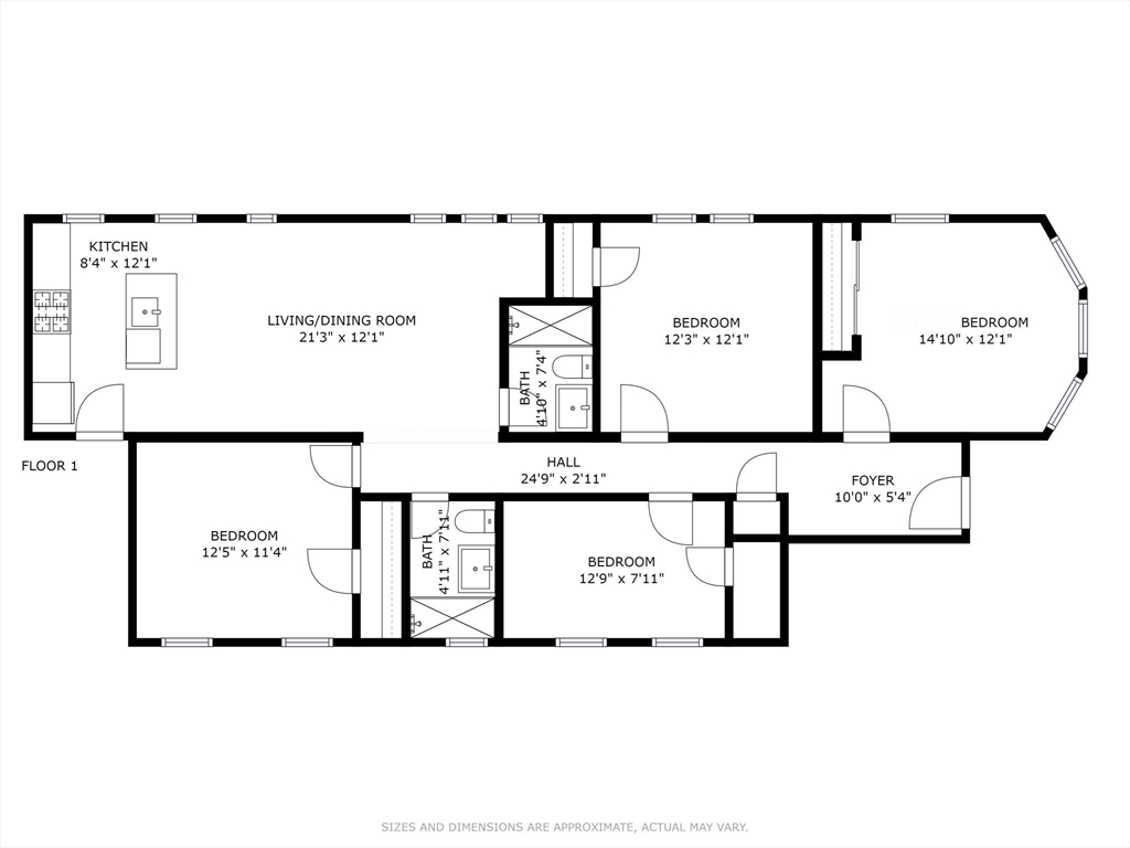 95 Hillside Street # 1