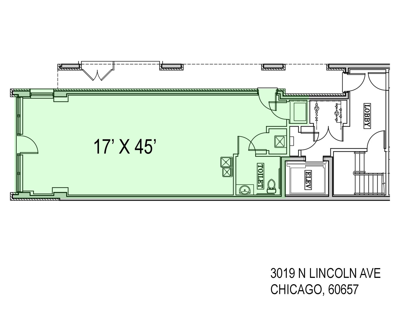 3019 N Lincoln Avenue Unit: 1