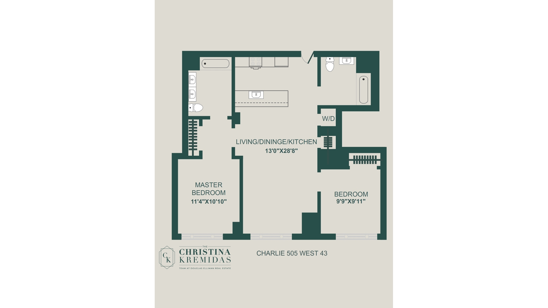 505 W 43RD Street 4H