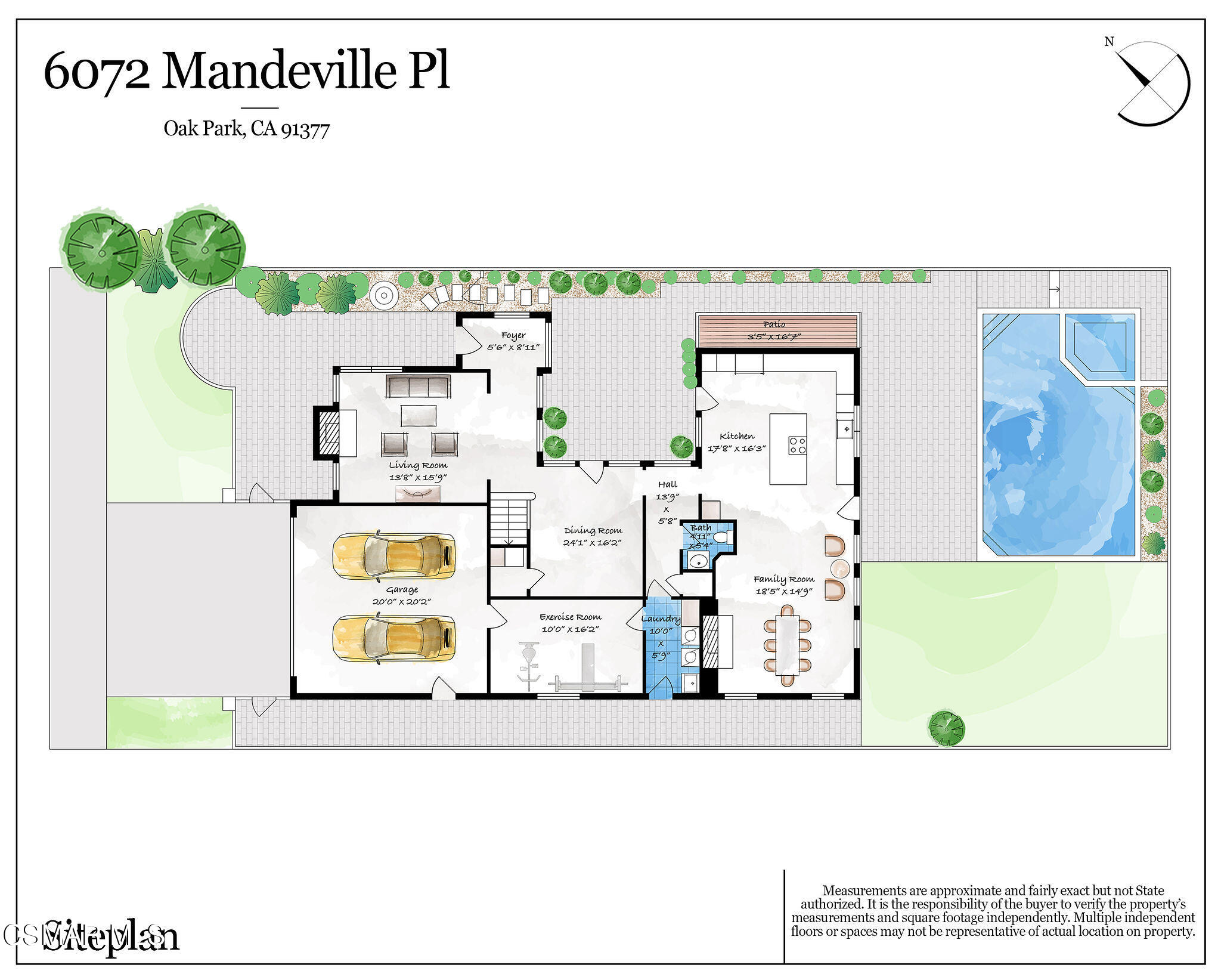 6072 Mandeville Place