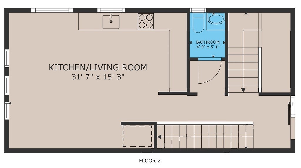 1215 N. Kingsley Drive N 1215 1/2