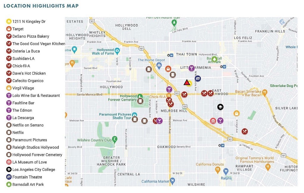 1215 N. Kingsley Drive N 1215 1/2