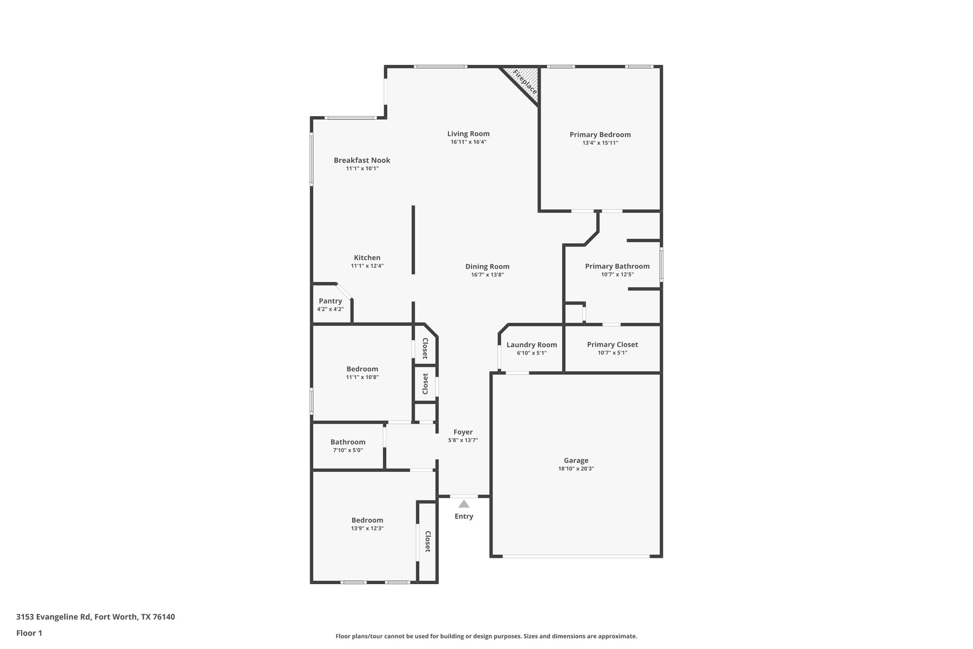 3153 Evangeline Road