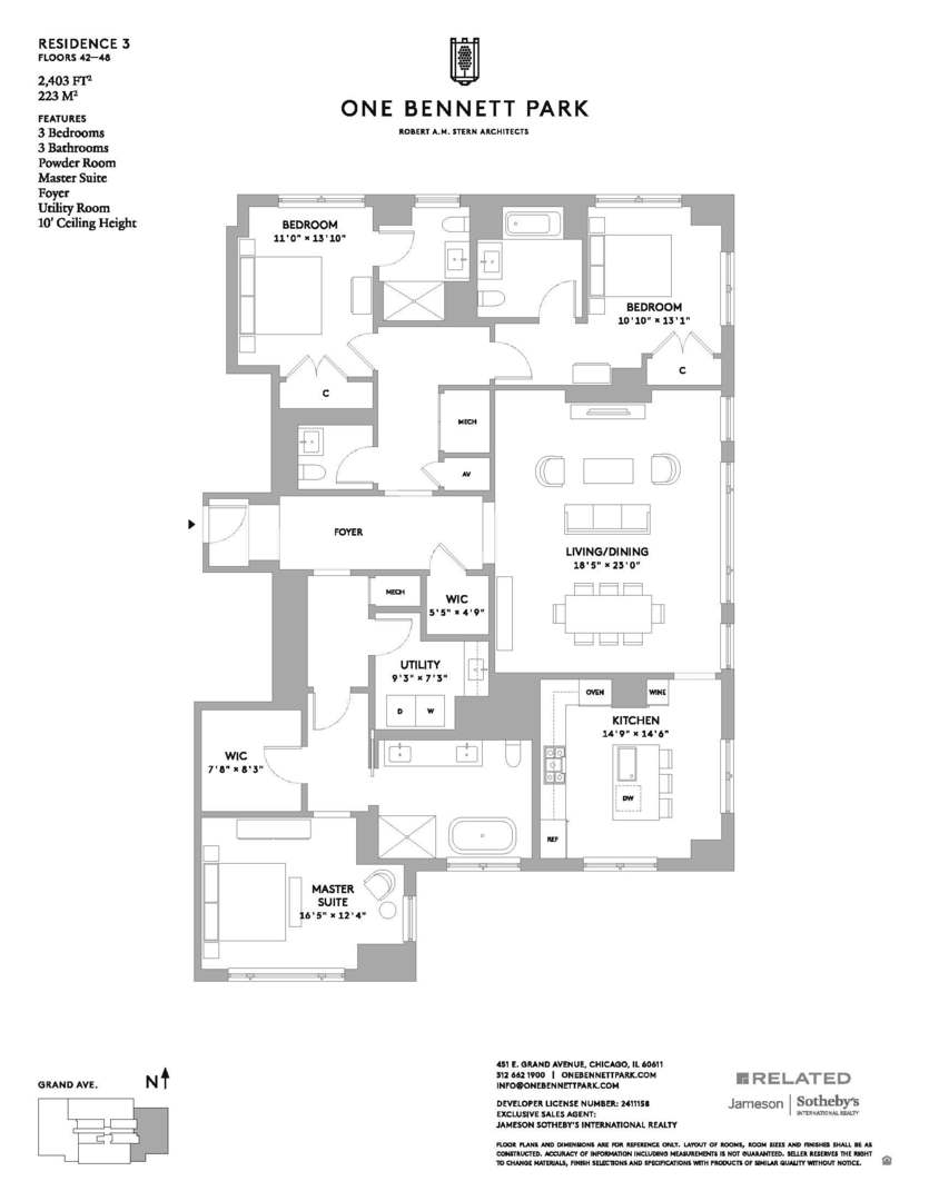 451 E Grand Avenue Unit: 4303