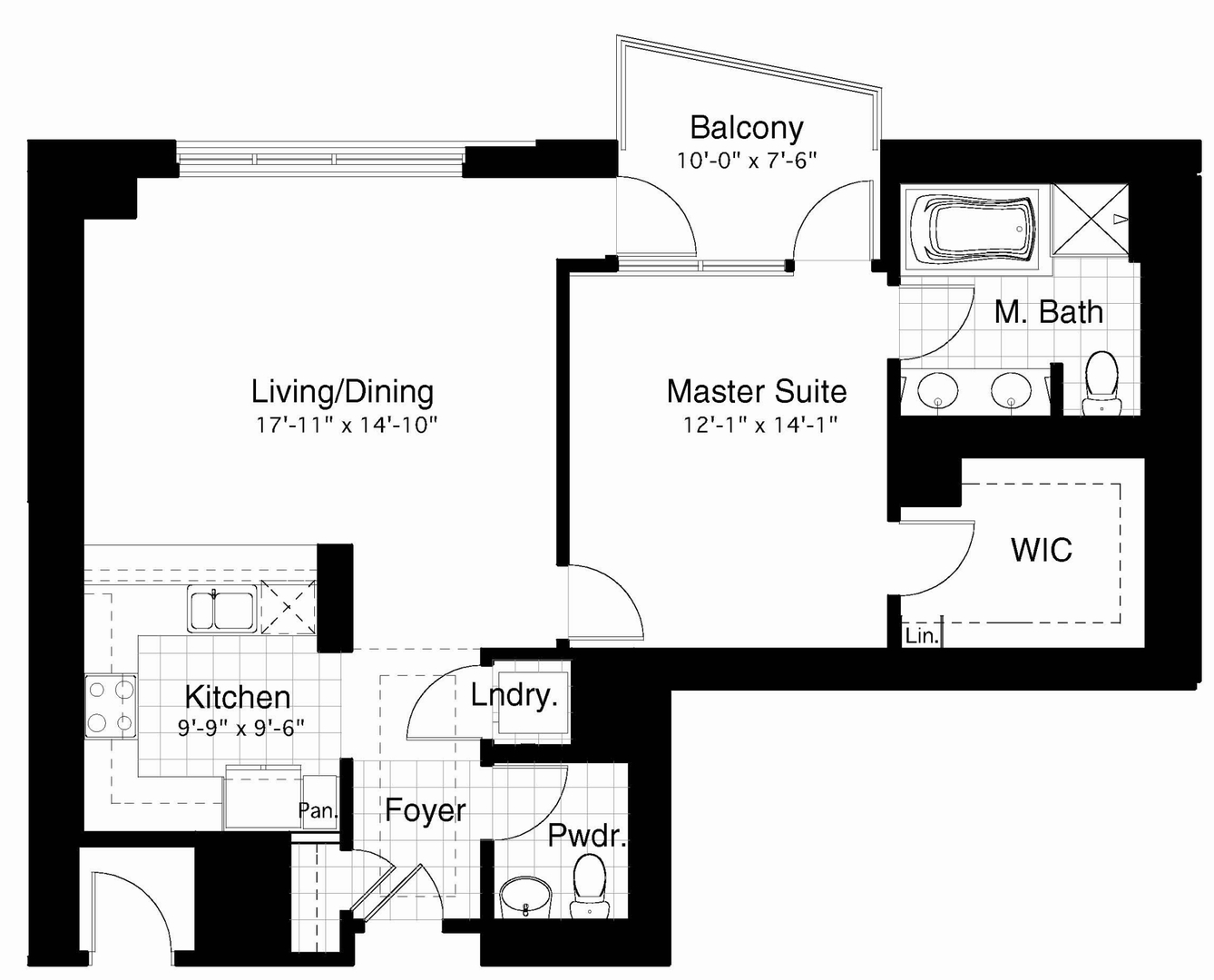 600 N LAKE SHORE Drive Unit: 1410