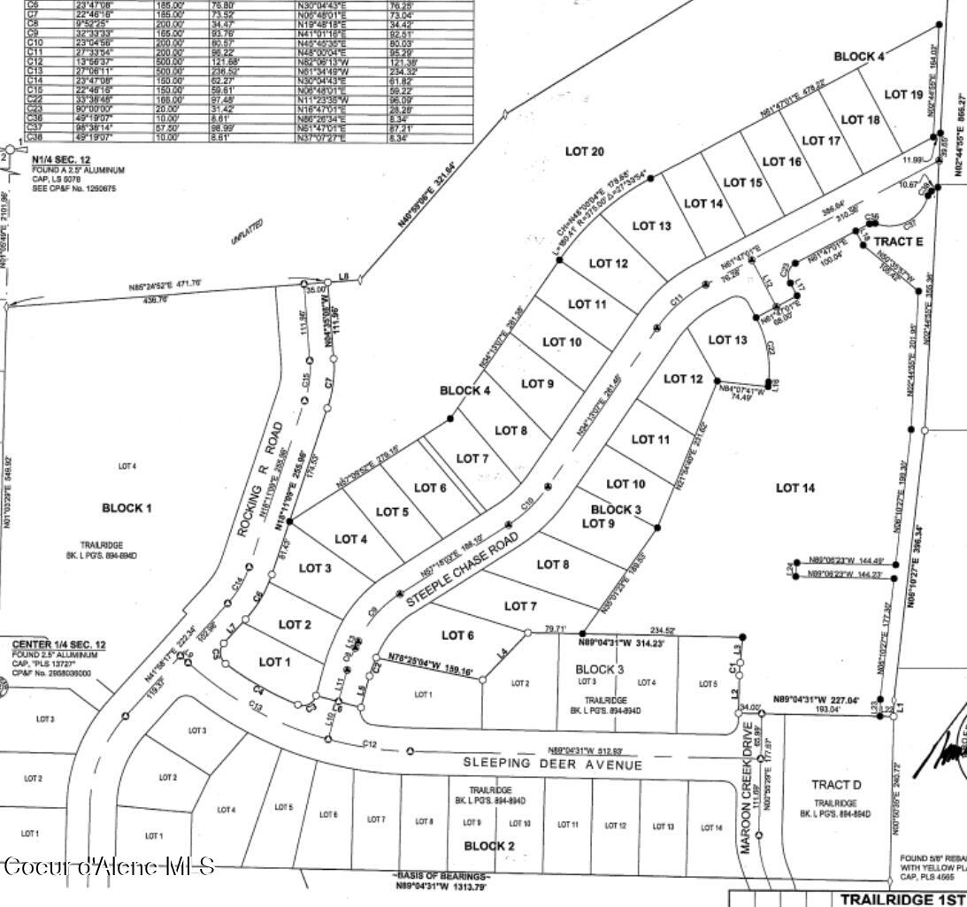 L8 B2 E SLEEPING DEER AVE