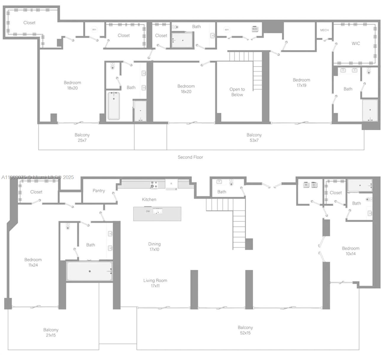 555 NE 34th St # 3, Miami Unit: PH-3