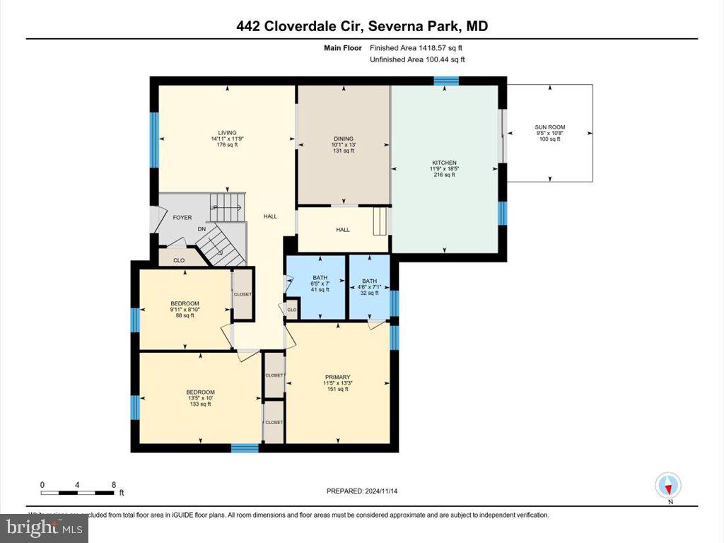 442 CLOVERDALE CIRCLE