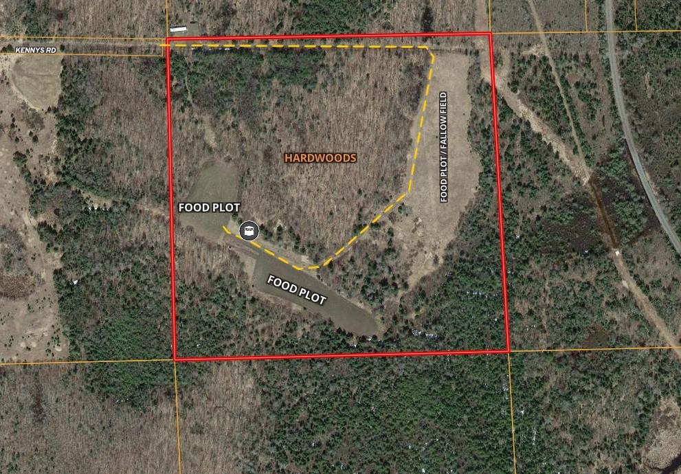 ON KENNEYS RD 40 acres