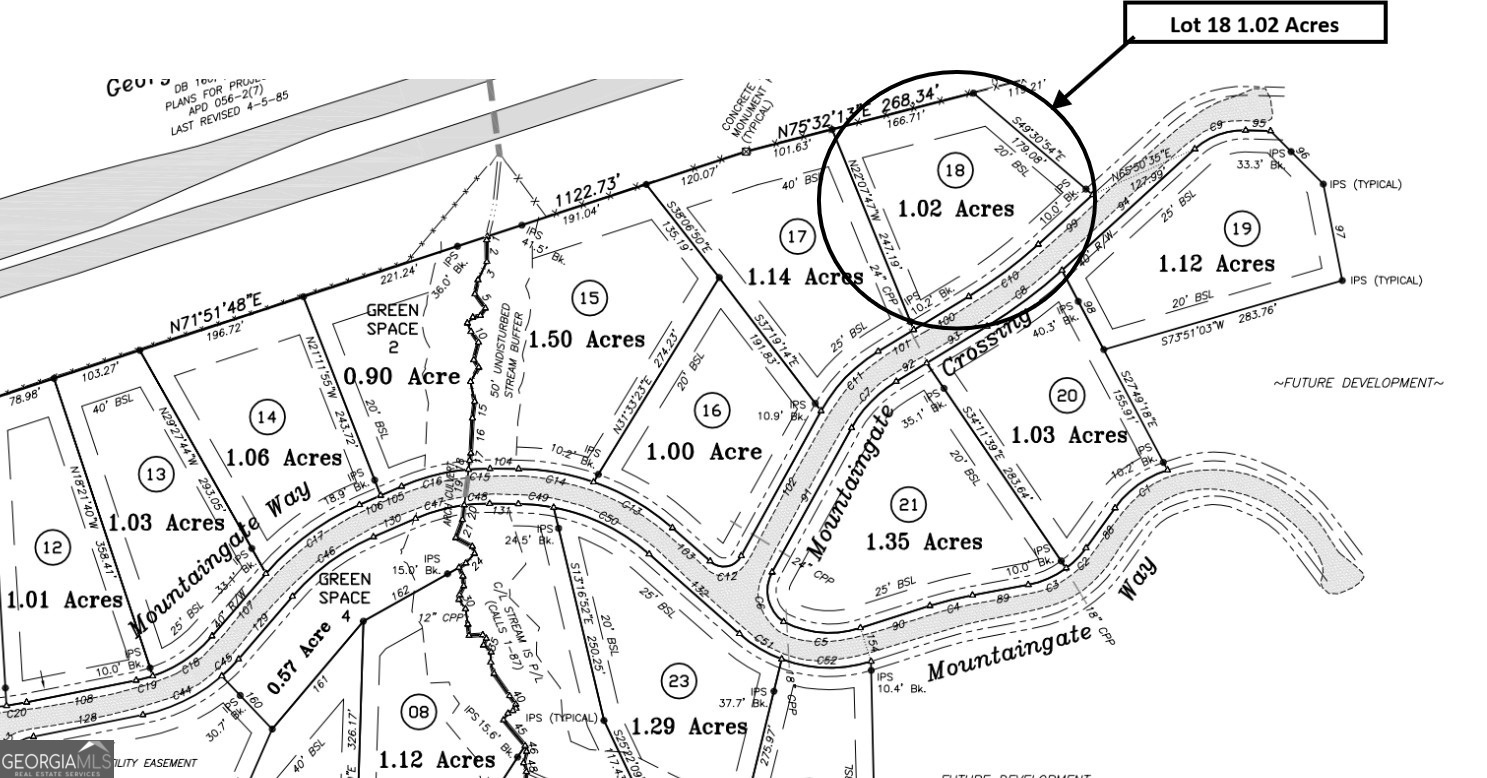 LOT 18 Mountaingate Crossing