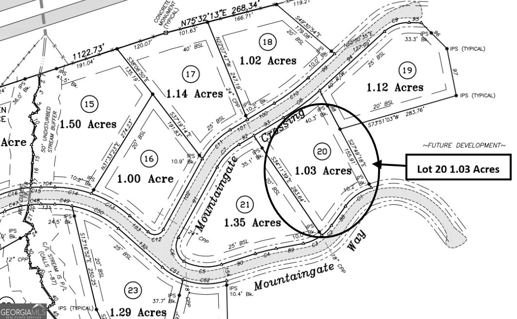 LOT 20 Mountaingate Crossing