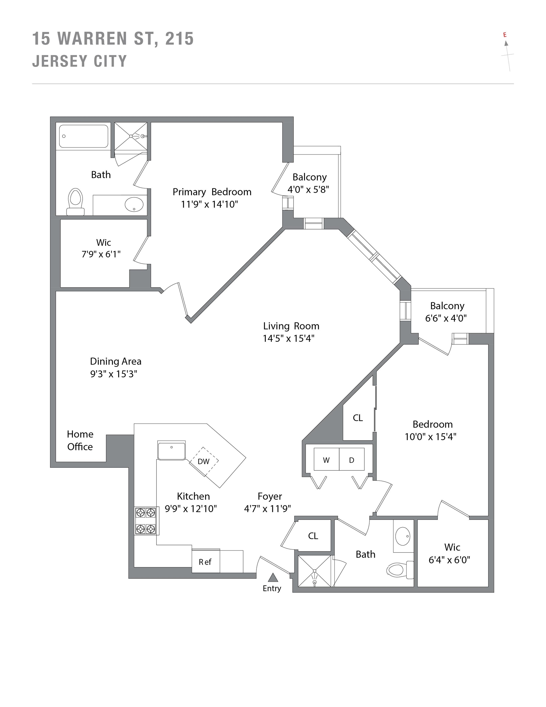 15 WARREN ST Unit: 215