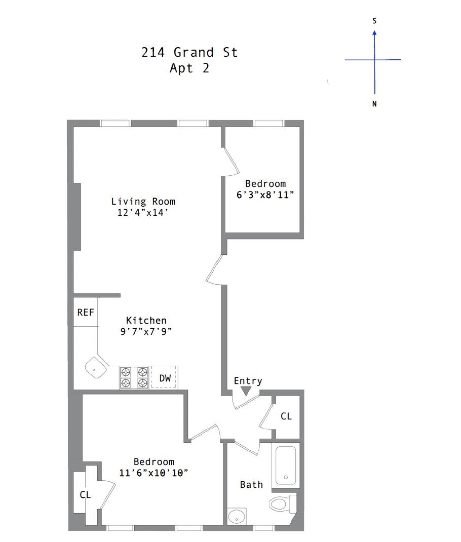 214 GRAND ST Unit: 2