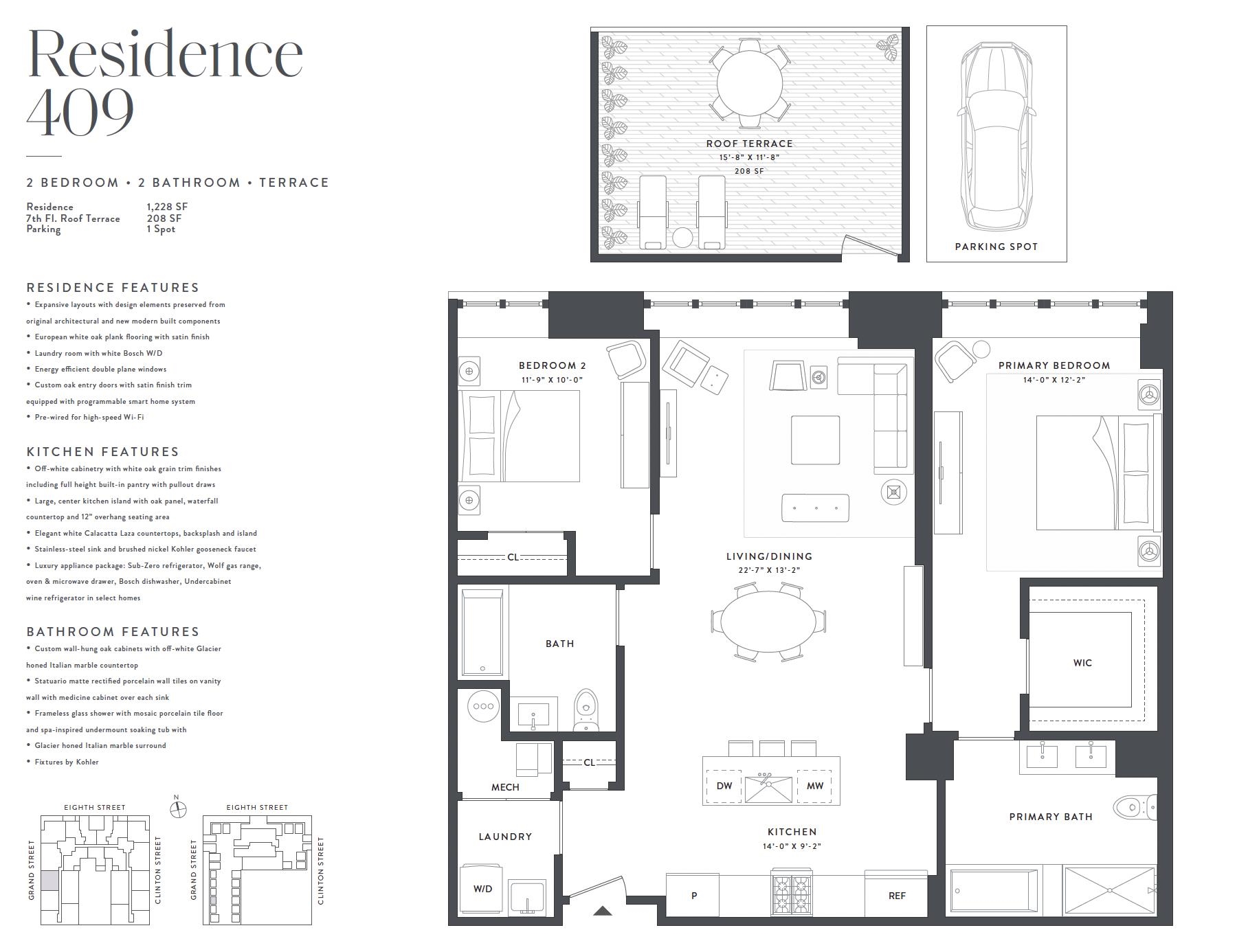720 CLINTON ST Unit: 409