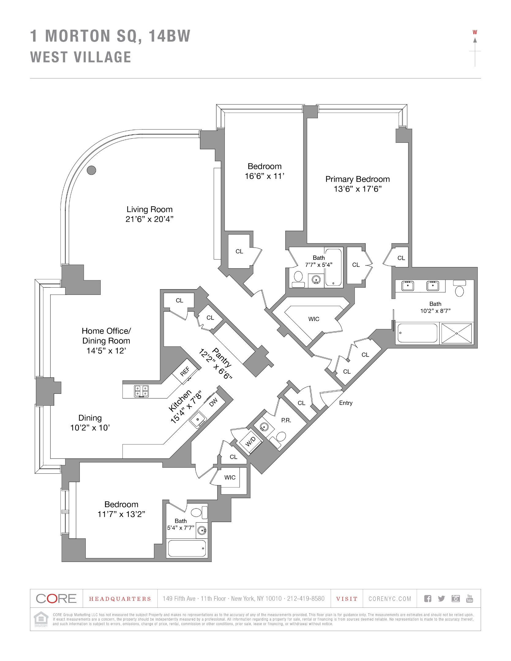 1 Morton Square 14BW