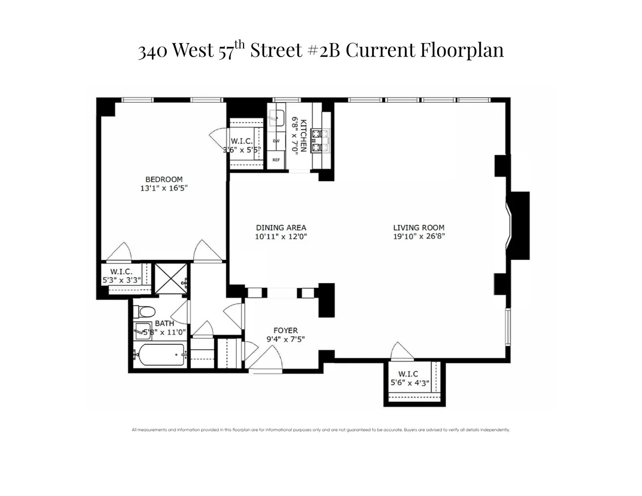 340 W 57TH Street 2B