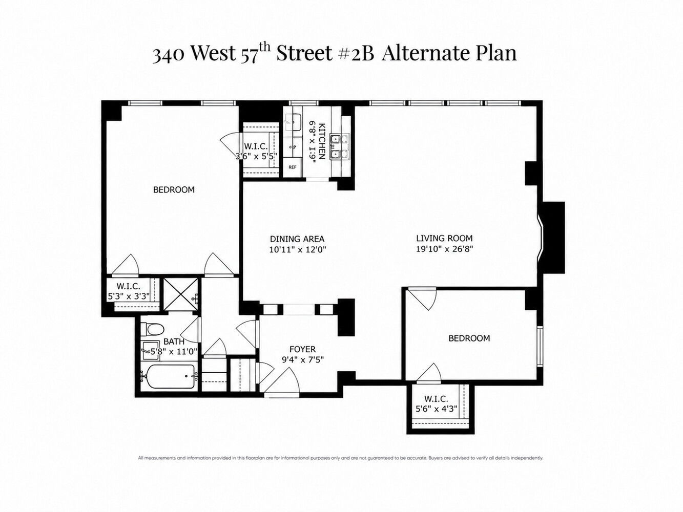 340 W 57TH Street 2B