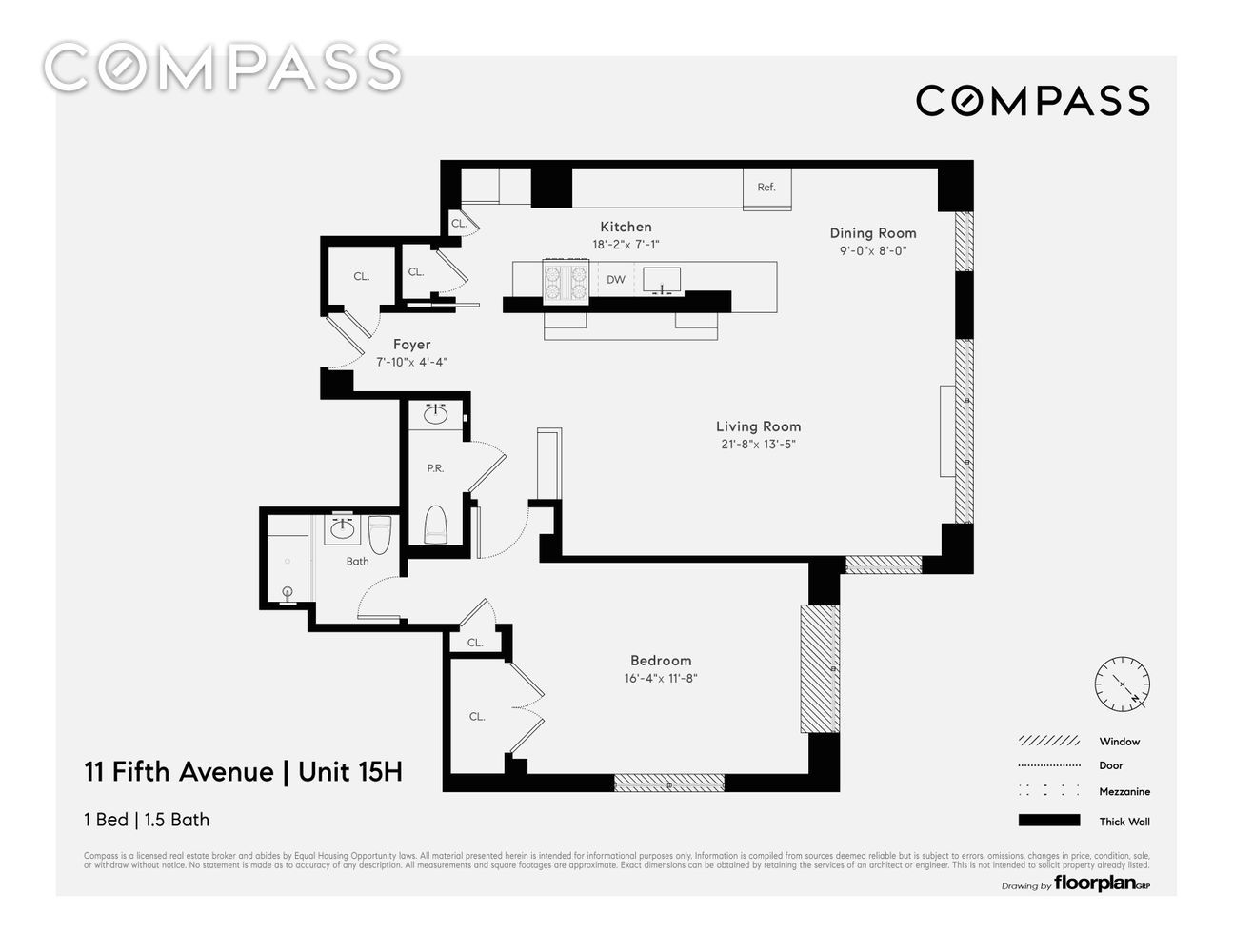 11 Fifth Avenue Unit 15H