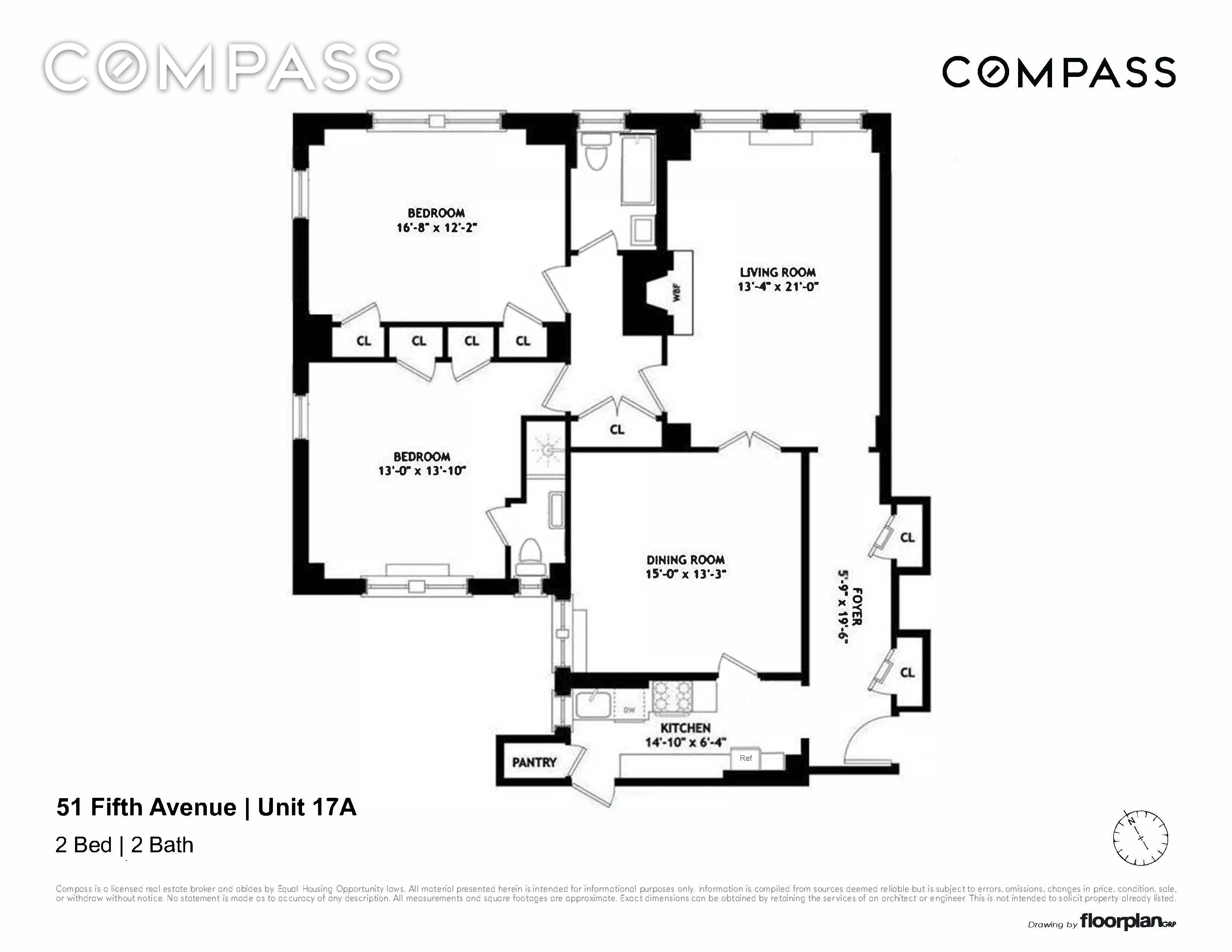 51 Fifth Avenue, Unit 17A