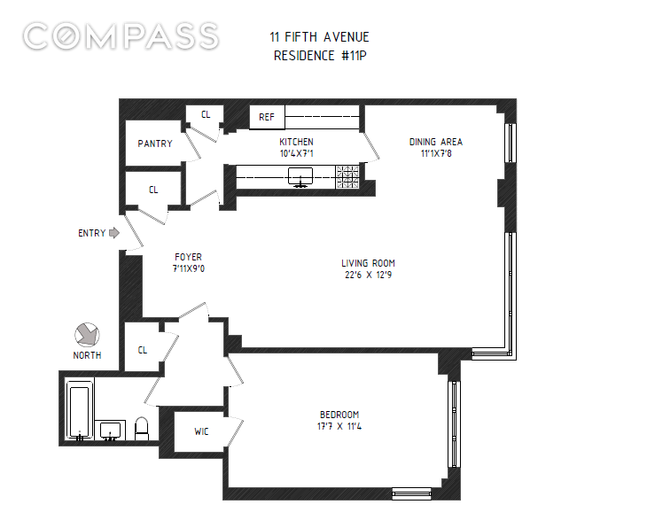 11 5th Ave, Unit 11P