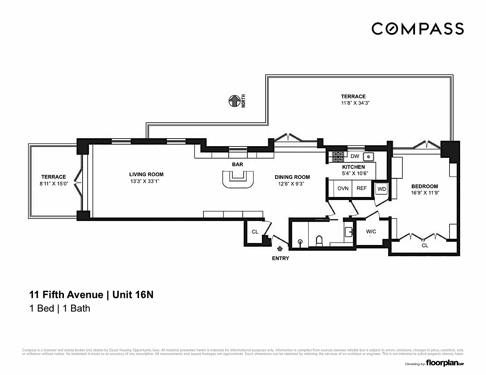 11 5th Avenue 16N